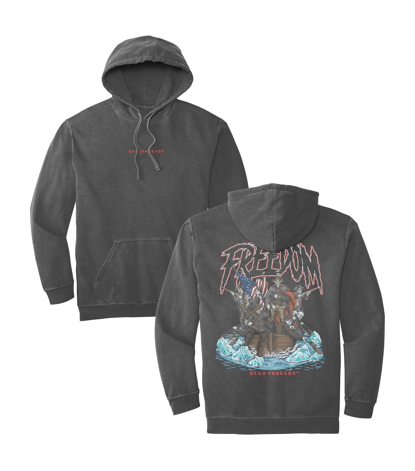 FREEDOM v4 - “DT ESSENTIAL" HOODIE – Hoodie – Dead Threads Apparel