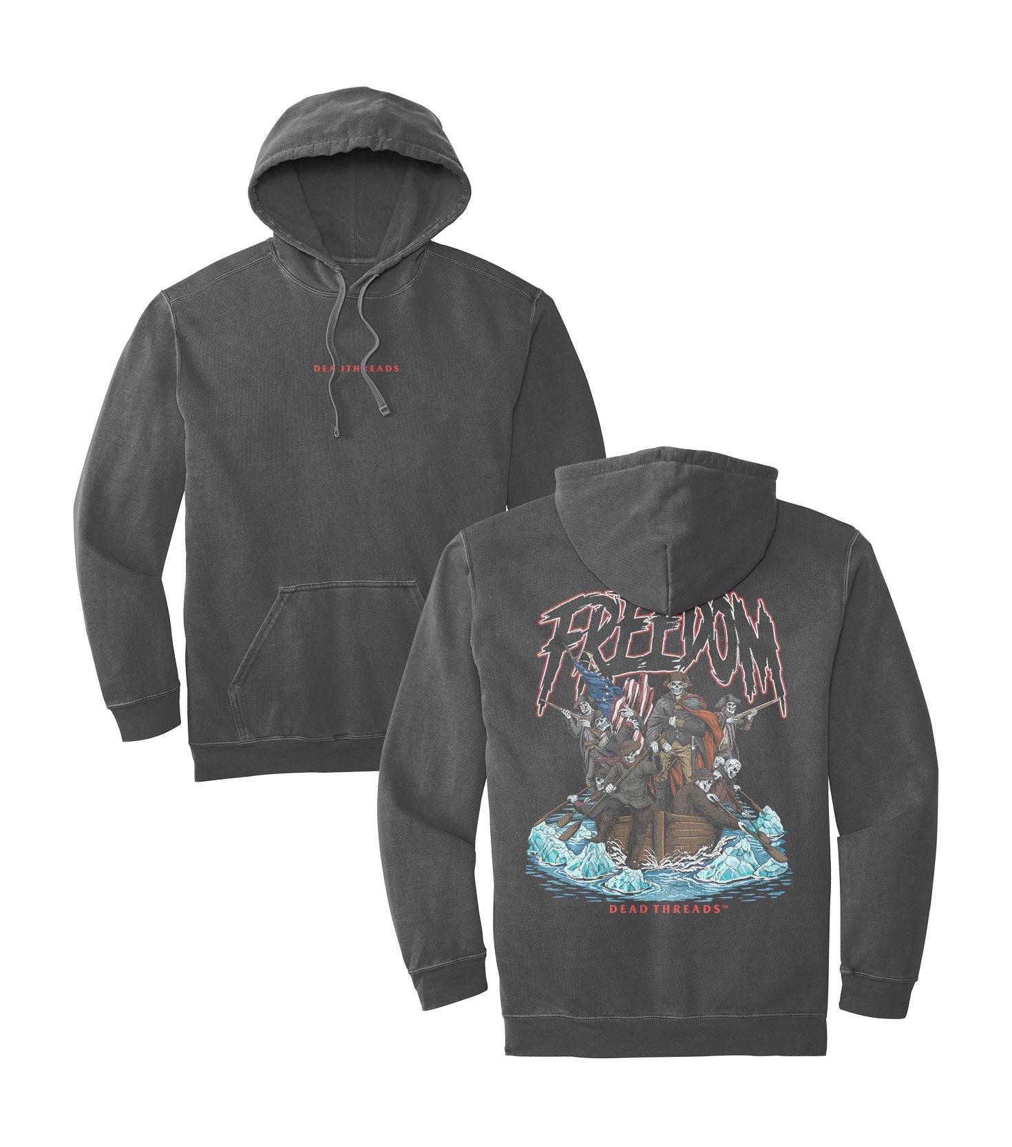 FREEDOM v4 - “DT ESSENTIAL" HOODIE – Hoodie – Dead Threads Apparel