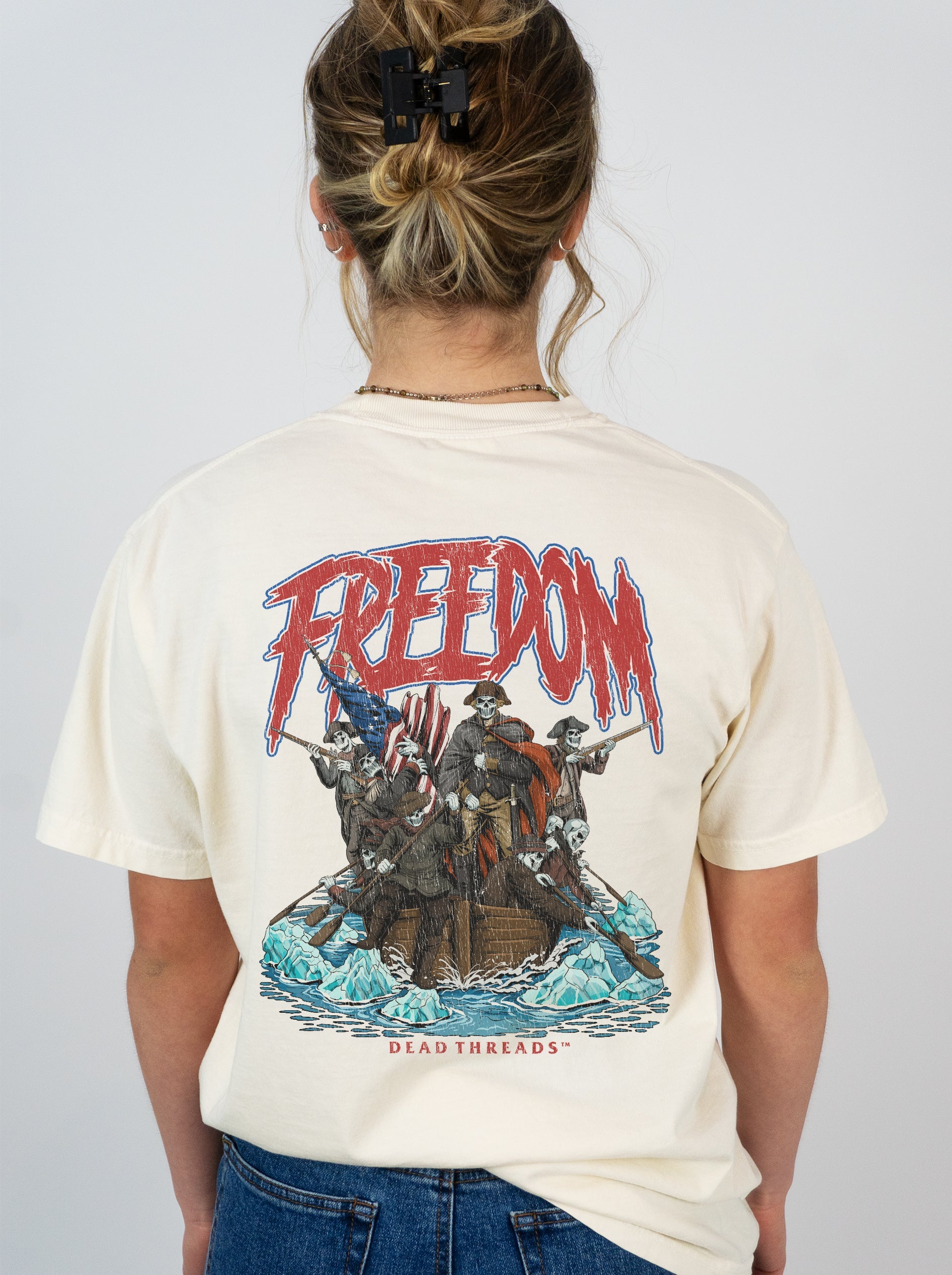 FREEDOM v4 - “DT ESSENTIAL" PREMIUM T - SHIRT – T-Shirt – Dead Threads Apparel