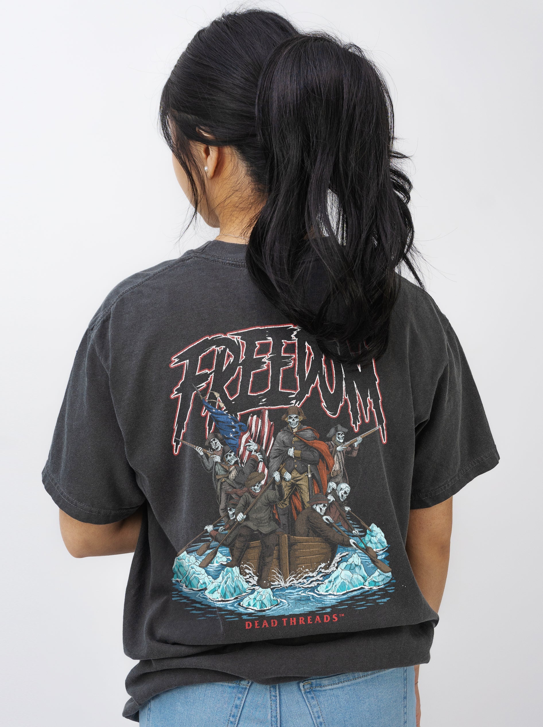 FREEDOM v4 - “DT ESSENTIAL" PREMIUM T - SHIRT – T-Shirt – Dead Threads Apparel