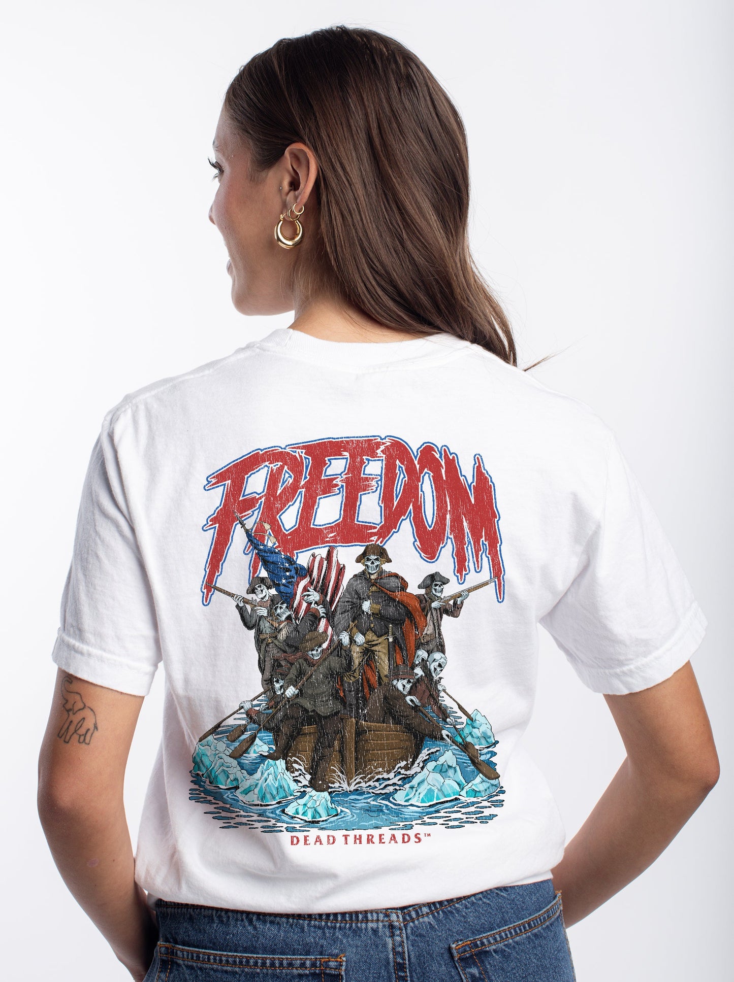 FREEDOM v4 - “DT ESSENTIAL" PREMIUM T - SHIRT – T-Shirt – Dead Threads Apparel