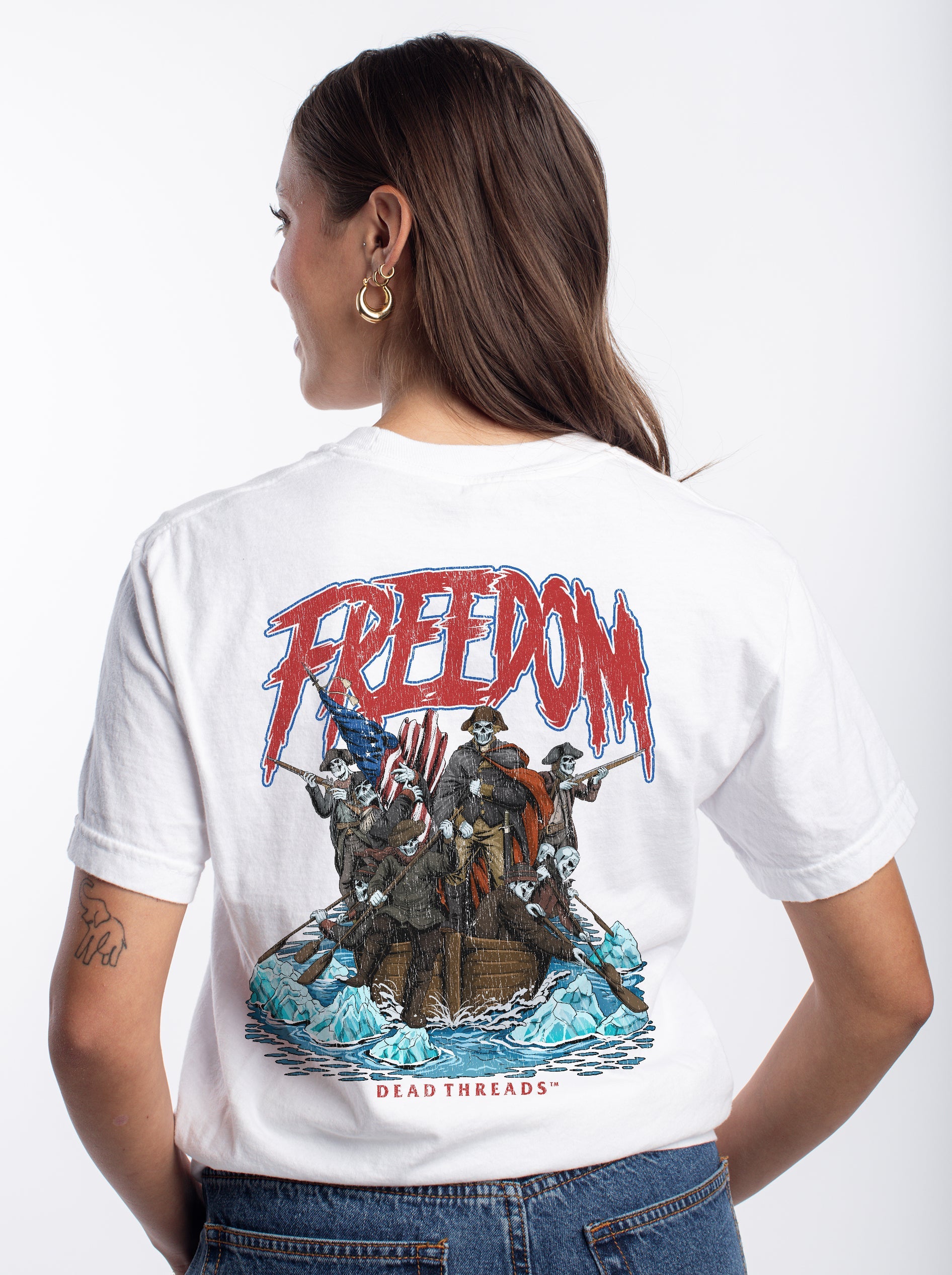 FREEDOM v4 - “DT ESSENTIAL" PREMIUM T - SHIRT – T-Shirt – Dead Threads Apparel