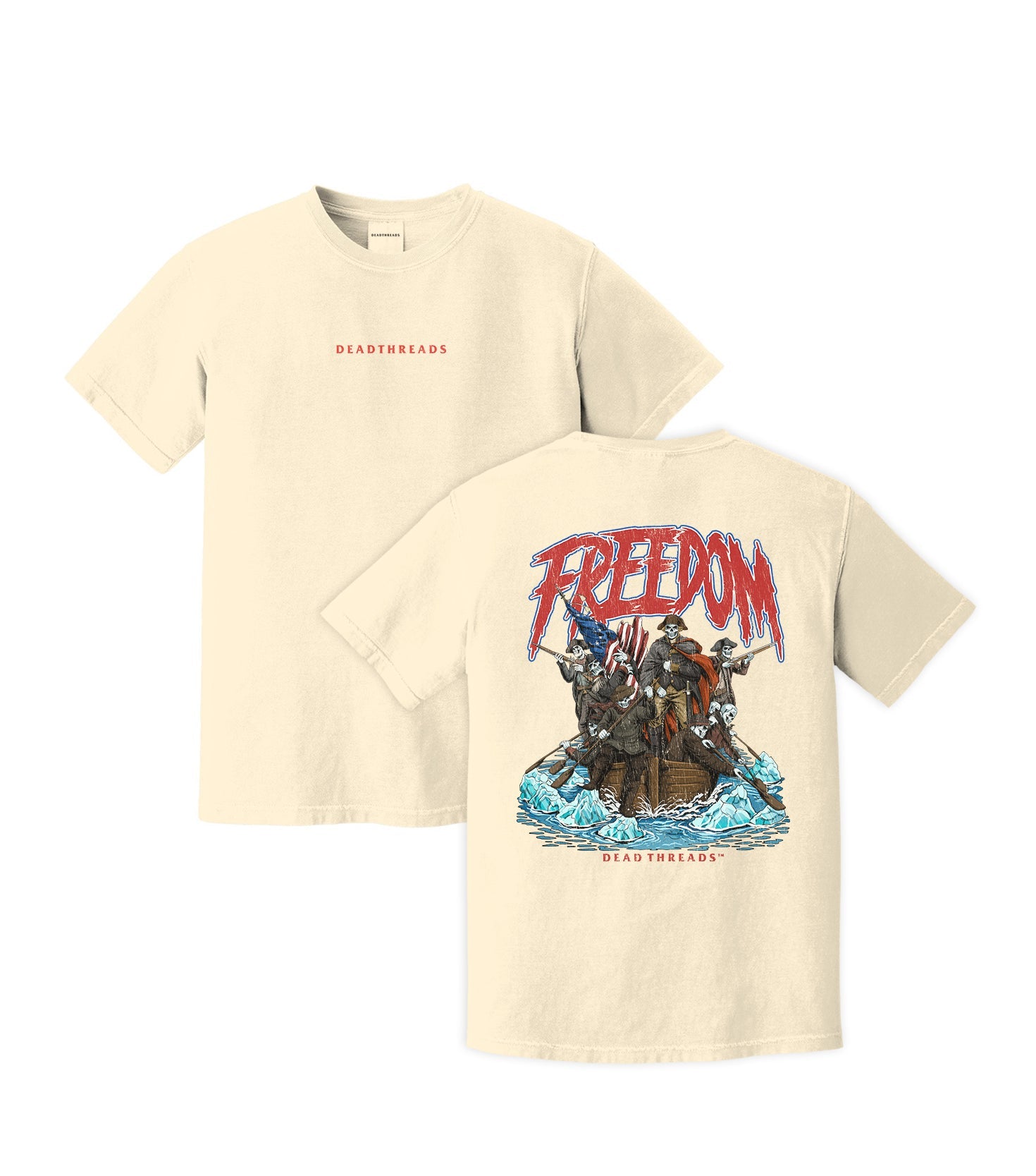 FREEDOM v4 - “DT ESSENTIAL" PREMIUM T - SHIRT – T-Shirt – Dead Threads Apparel