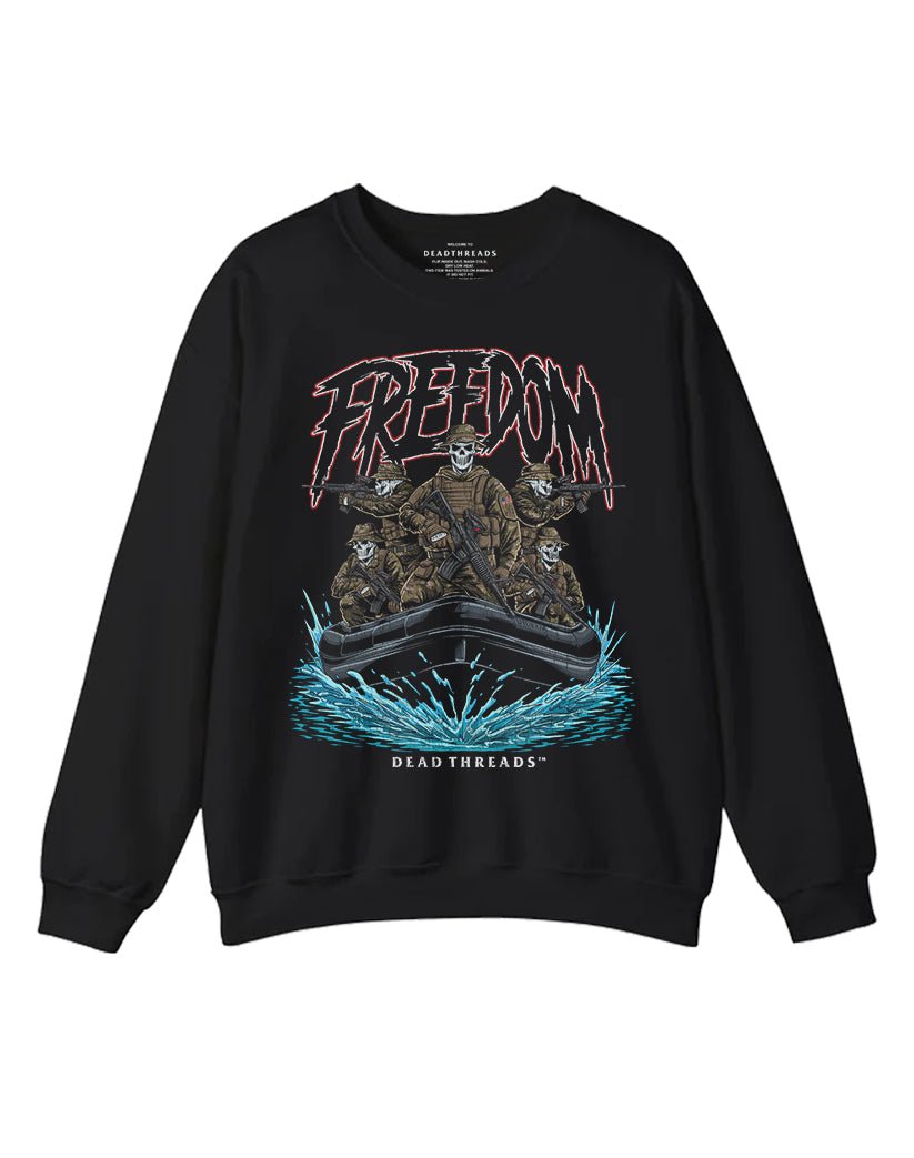 FREEDOM v5 CREWNECK SWEATSHIRT – Sweatshirt – Dead Threads Apparel
