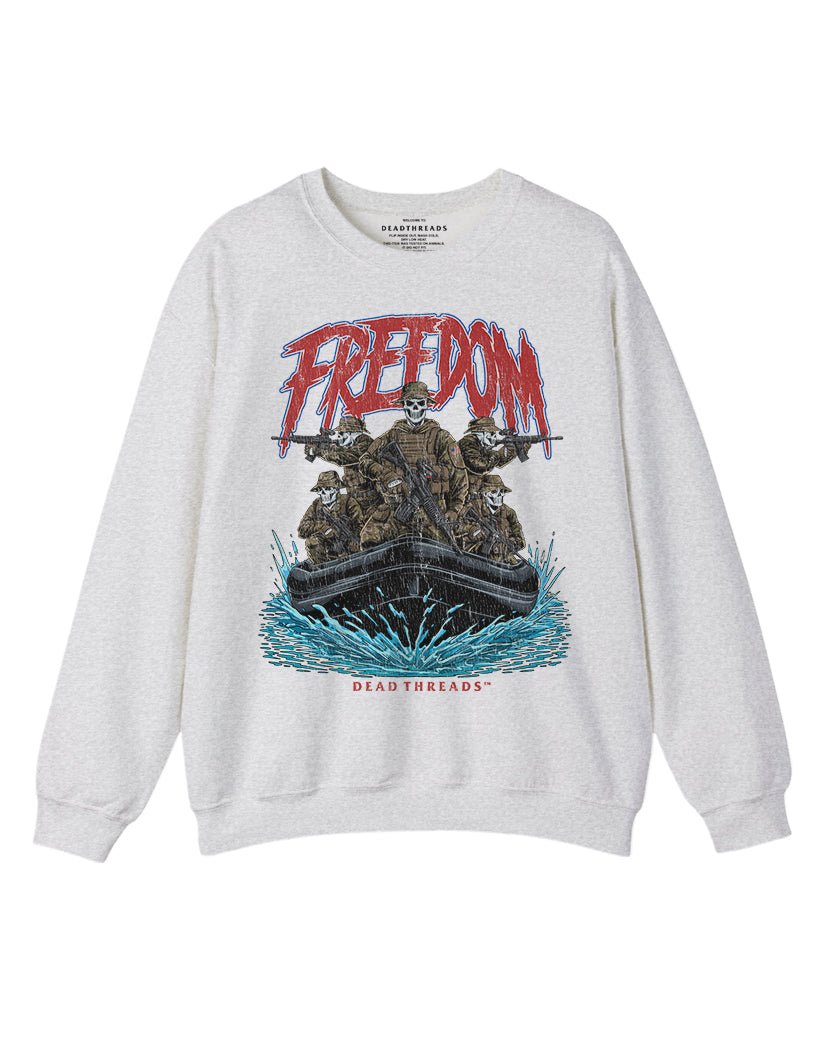 FREEDOM v5 CREWNECK SWEATSHIRT – Sweatshirt – Dead Threads Apparel