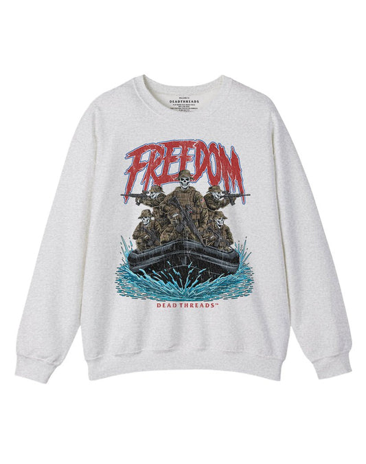 FREEDOM v5 CREWNECK SWEATSHIRT – Sweatshirt – Dead Threads Apparel