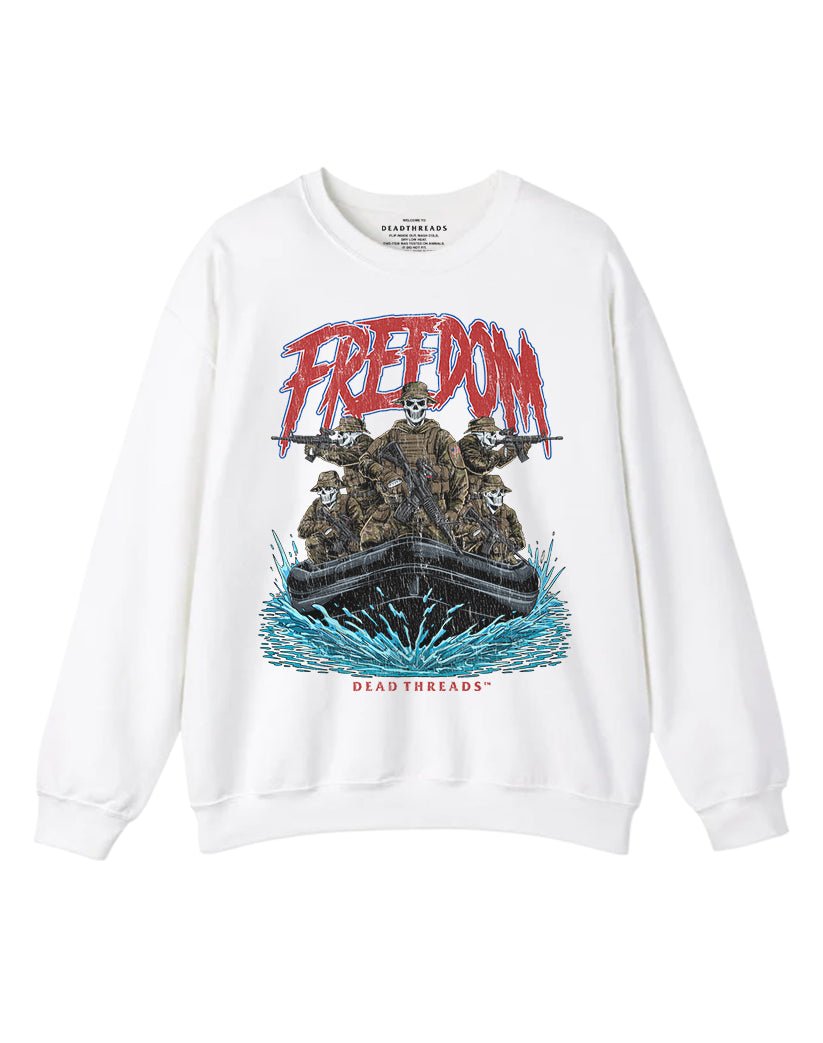 FREEDOM v5 CREWNECK SWEATSHIRT – Sweatshirt – Dead Threads Apparel