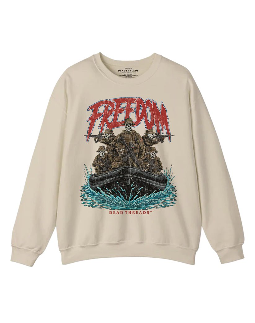 FREEDOM v5 CREWNECK SWEATSHIRT – Sweatshirt – Dead Threads Apparel