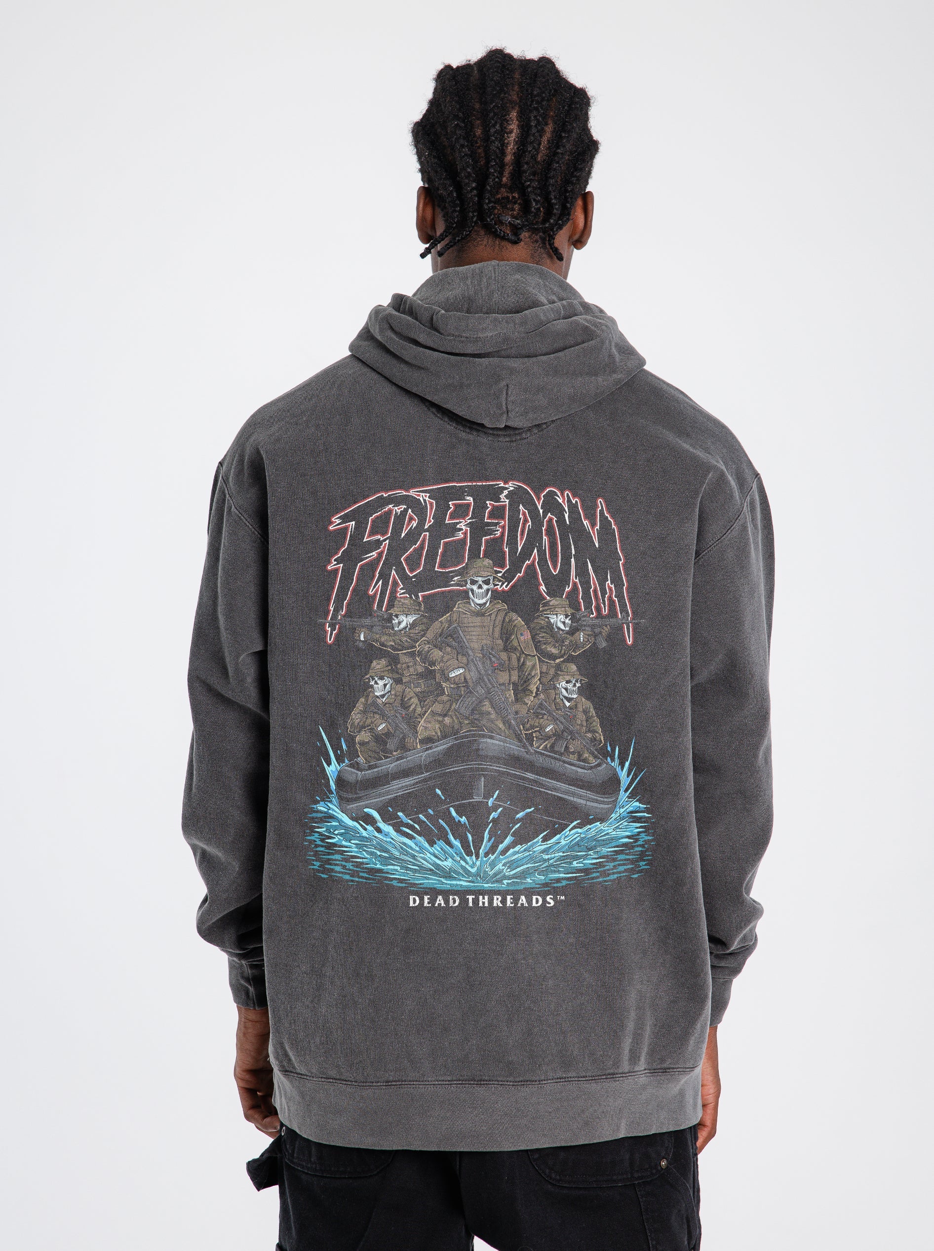 FREEDOM v5 - “DT ESSENTIAL" HOODIE – Hoodie – Dead Threads Apparel