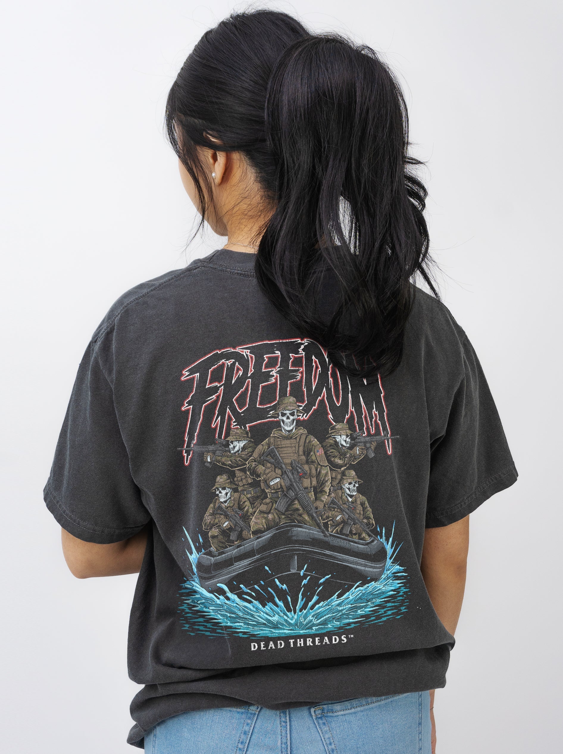 FREEDOM v5 - “DT ESSENTIAL" PREMIUM T - SHIRT – T-Shirt – Dead Threads Apparel