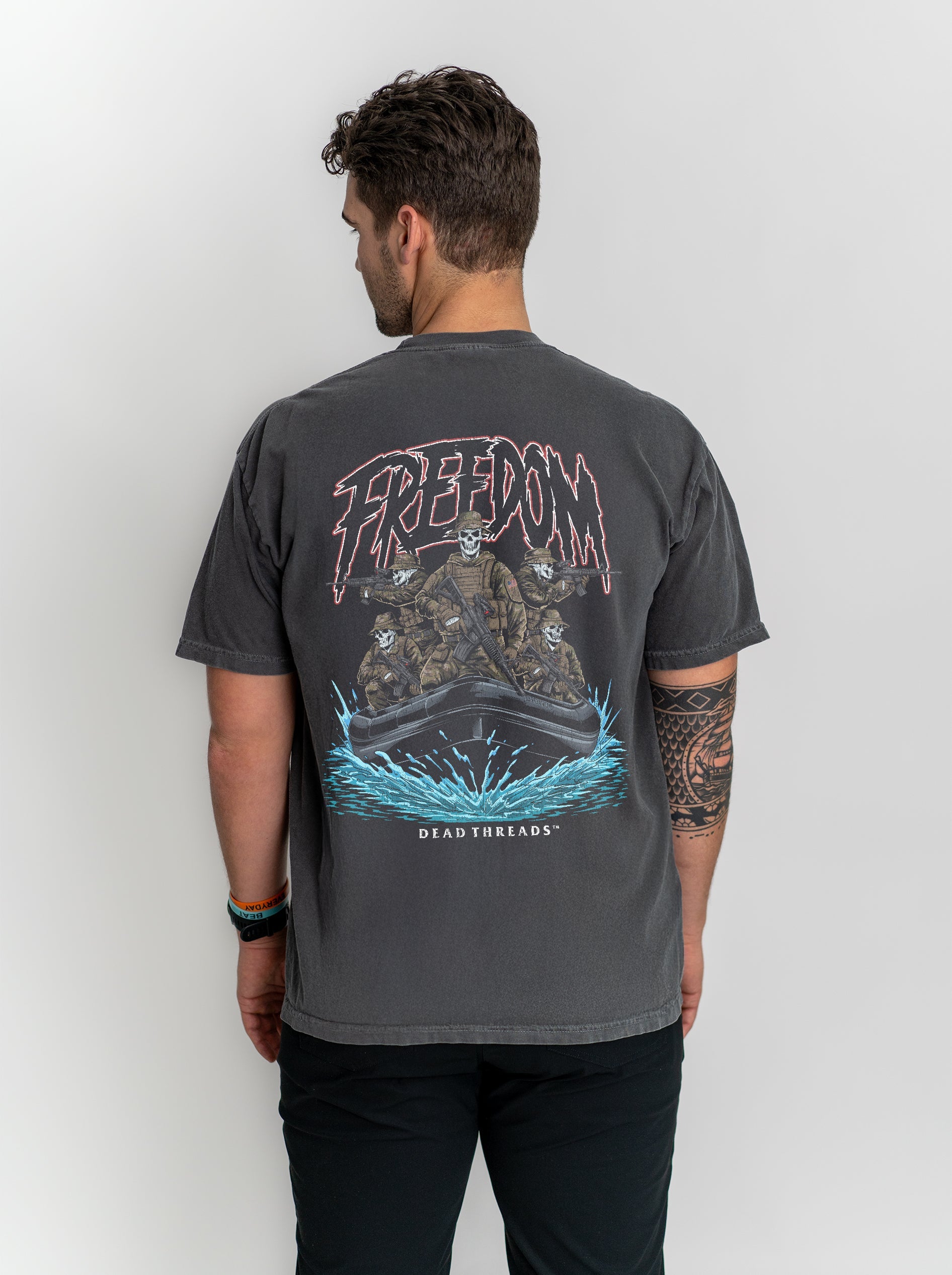 FREEDOM v5 - “DT ESSENTIAL" PREMIUM T - SHIRT – T-Shirt – Dead Threads Apparel