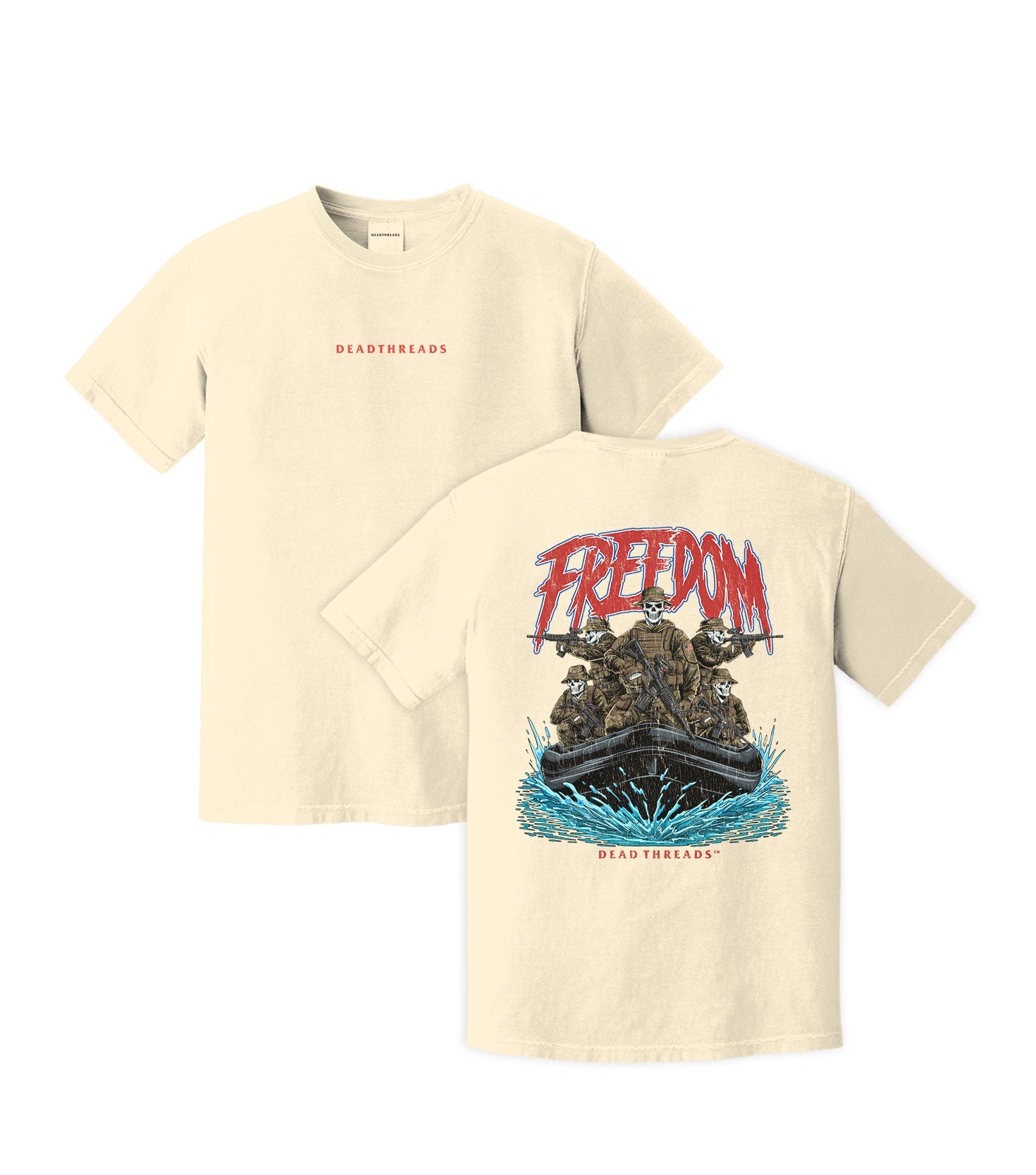 FREEDOM v5 - “DT ESSENTIAL" PREMIUM T - SHIRT – T-Shirt – Dead Threads Apparel