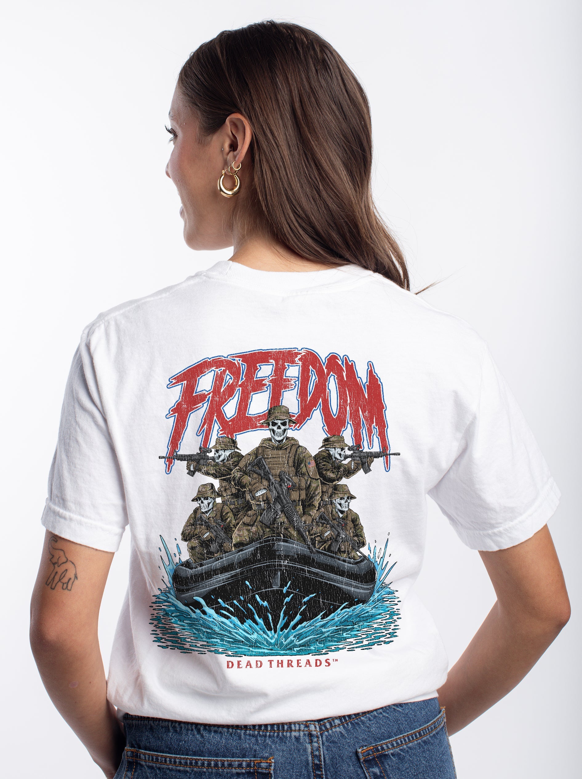 FREEDOM v5 - “DT ESSENTIAL" PREMIUM T - SHIRT – T-Shirt – Dead Threads Apparel