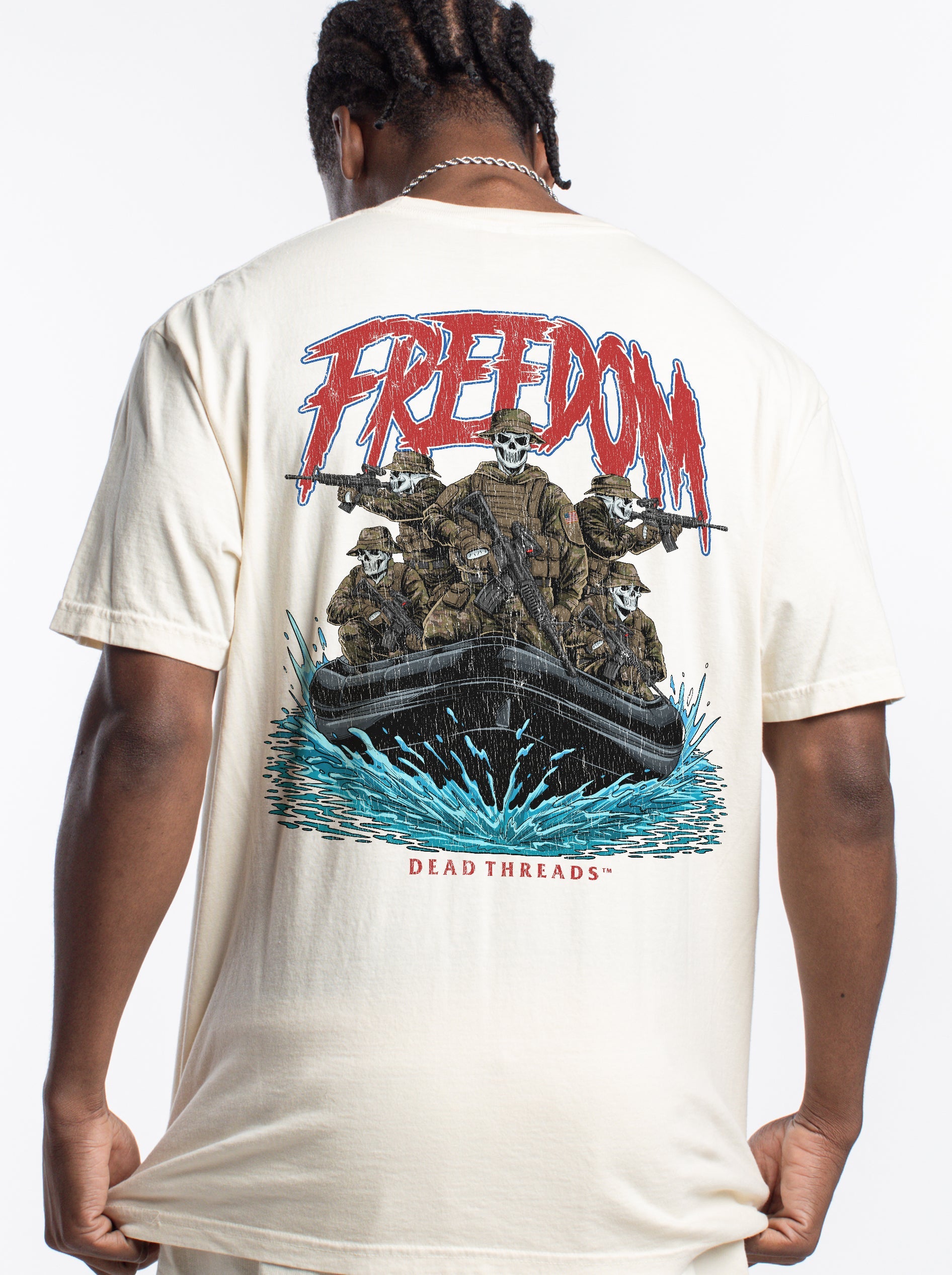 FREEDOM v5 - “DT ESSENTIAL" PREMIUM T - SHIRT – T-Shirt – Dead Threads Apparel