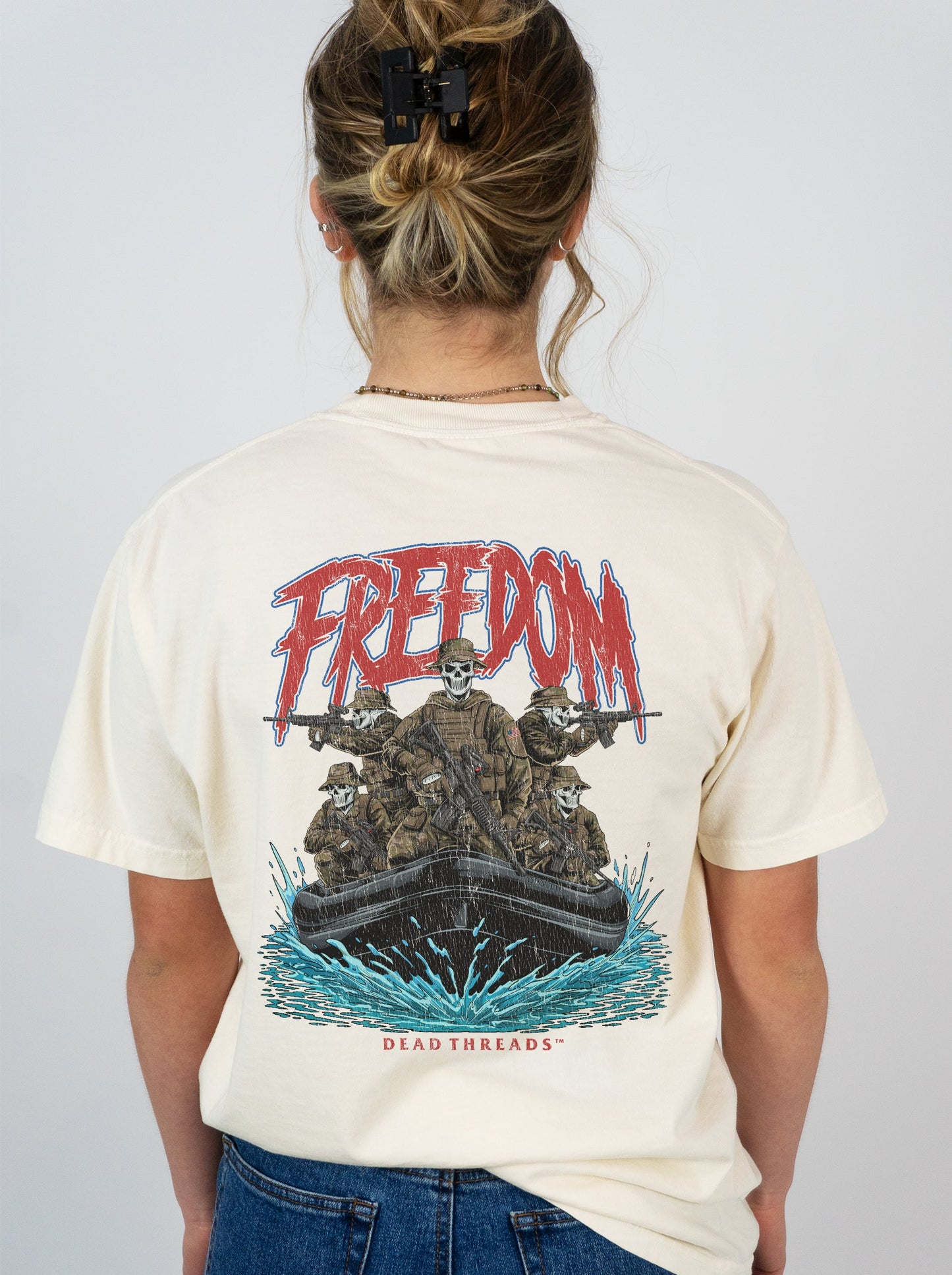 FREEDOM v5 - “DT ESSENTIAL" PREMIUM T - SHIRT – T-Shirt – Dead Threads Apparel