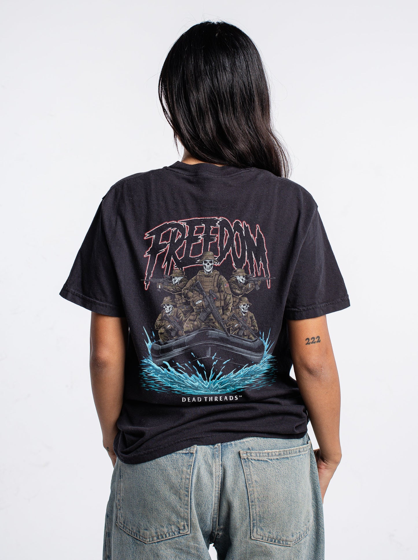 FREEDOM v5 - “DT ESSENTIAL" PREMIUM T - SHIRT – T-Shirt – Dead Threads Apparel