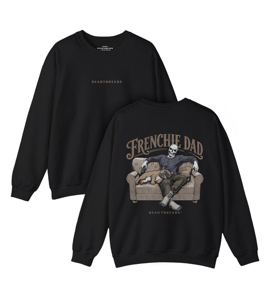 FRENCHIE DAD - “DT ESSENTIAL" CREWNECK SWEATSHIRT – Sweatshirt – Dead Threads Apparel