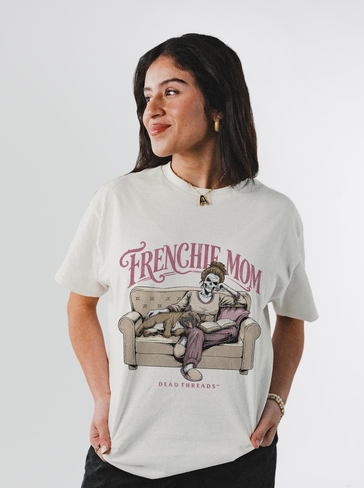 FRENCHIE MOM – T-Shirt – Dead Threads Apparel