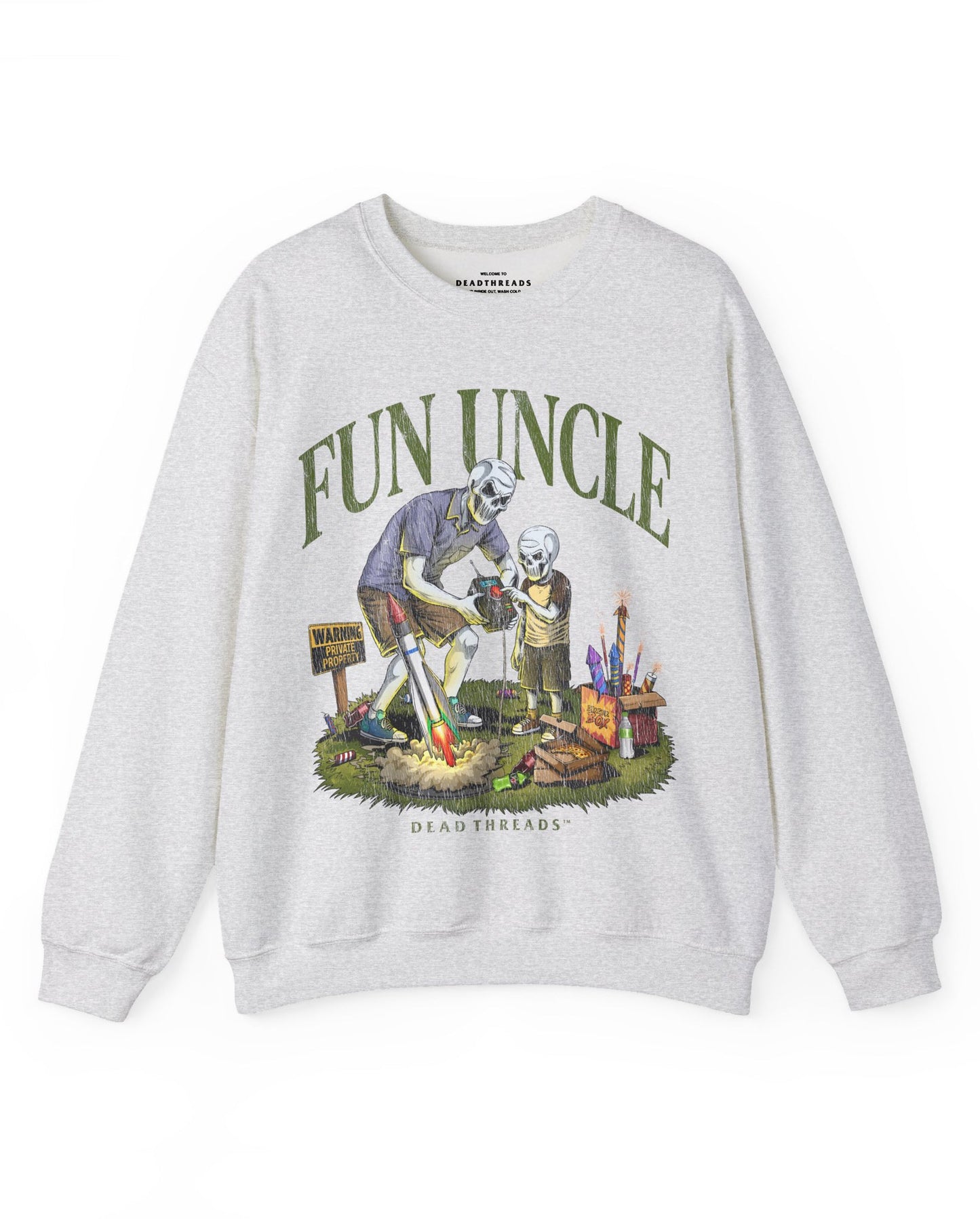 FUN UNCLE (BOY) - CREWNECK SWEATSHIRT – Sweatshirt – Dead Threads Apparel
