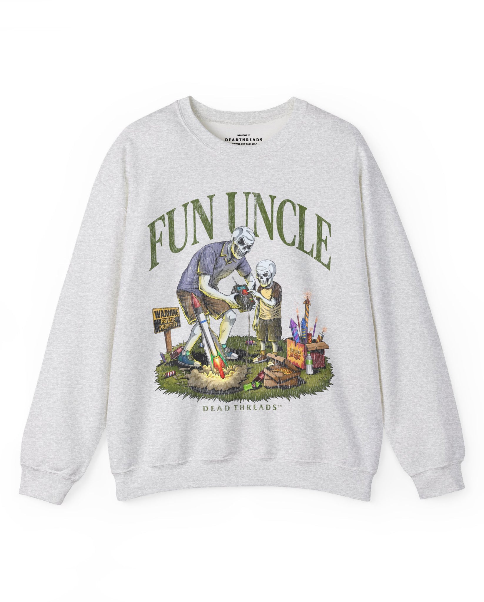 FUN UNCLE (BOY) - CREWNECK SWEATSHIRT – Sweatshirt – Dead Threads Apparel