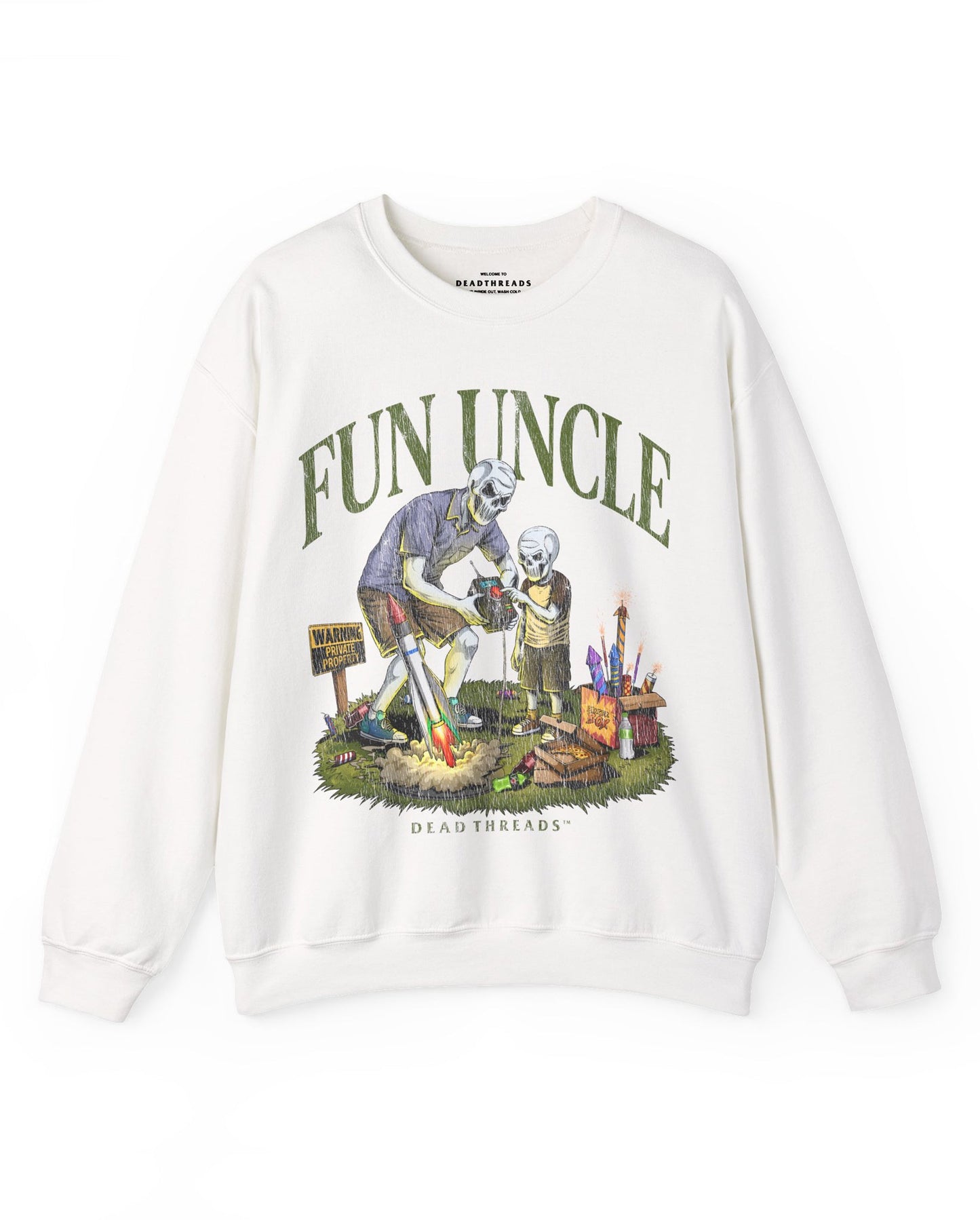 FUN UNCLE (BOY) - CREWNECK SWEATSHIRT – Sweatshirt – Dead Threads Apparel