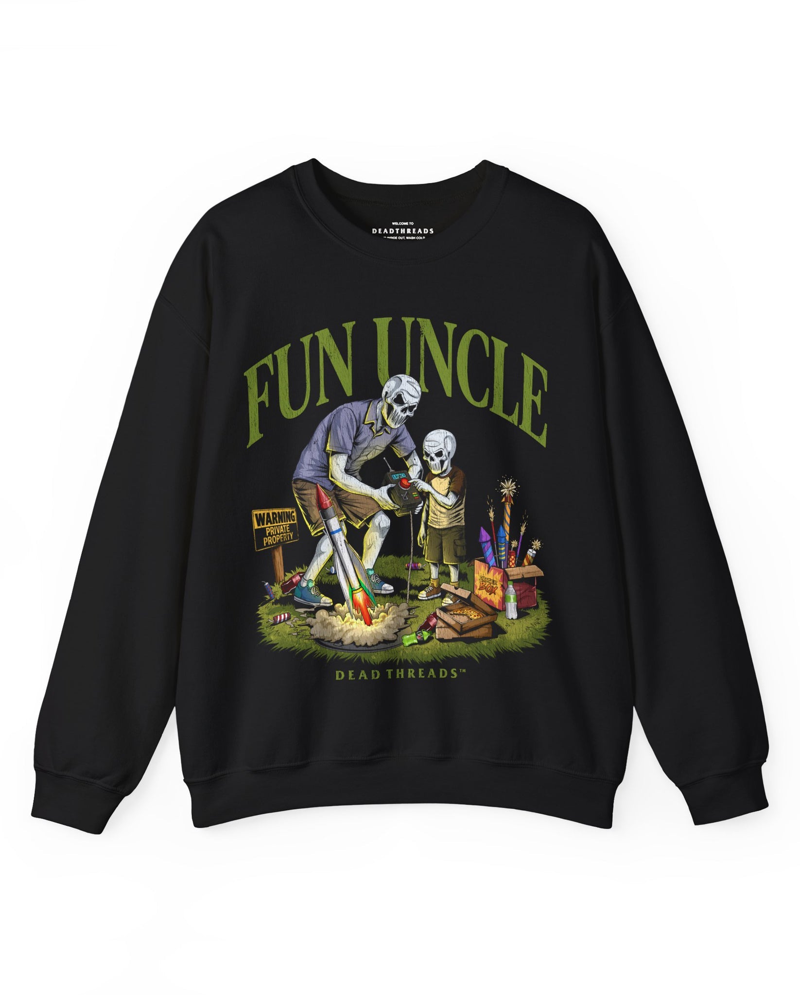 FUN UNCLE (BOY) - CREWNECK SWEATSHIRT – Sweatshirt – Dead Threads Apparel