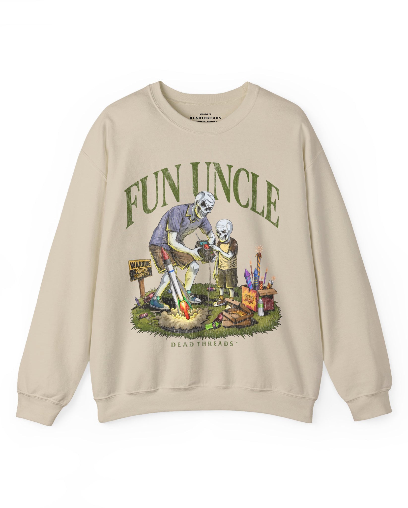 FUN UNCLE (BOY) - CREWNECK SWEATSHIRT – Sweatshirt – Dead Threads Apparel