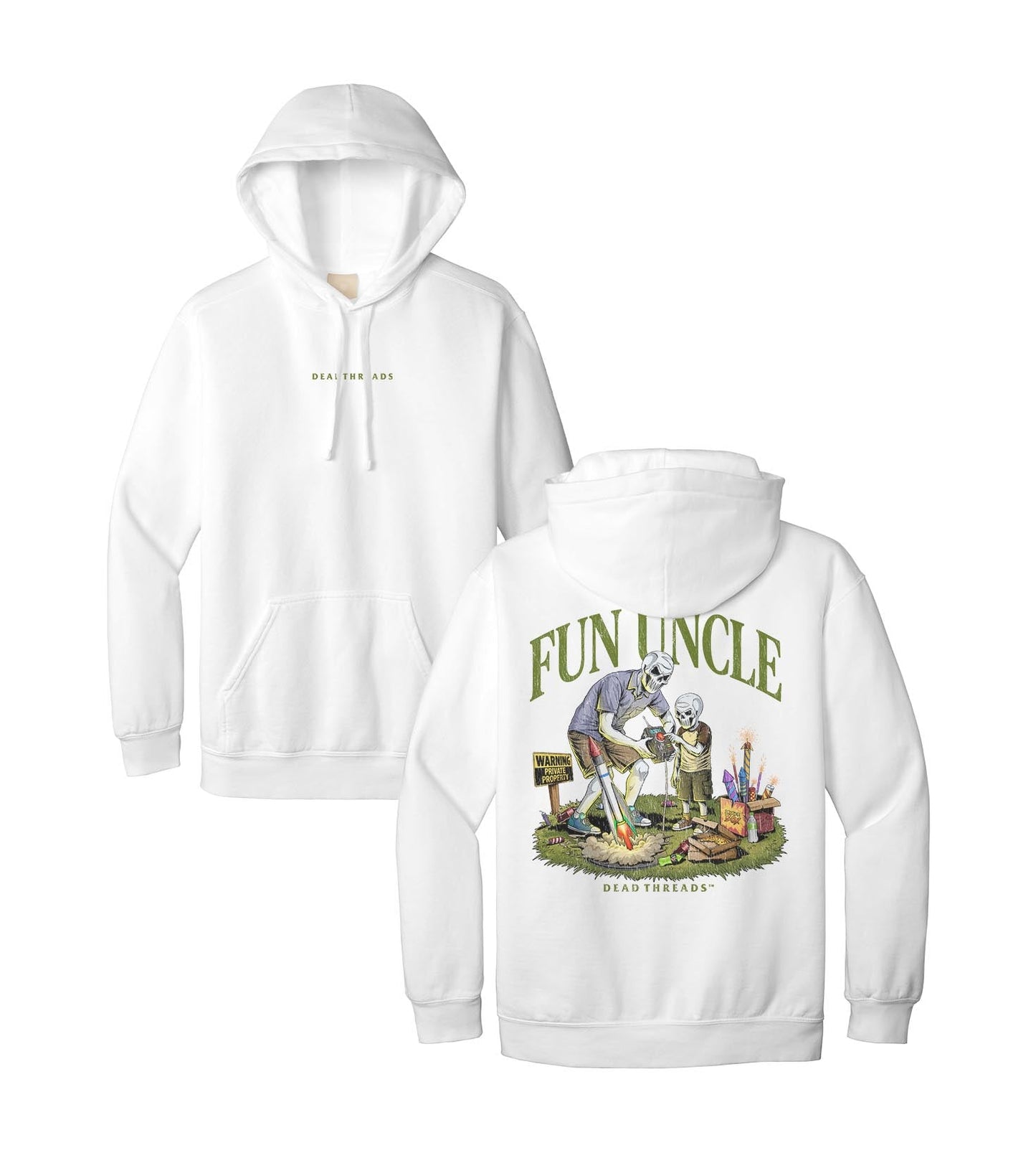 FUN UNCLE (BOY) - “DT ESSENTIAL" HOODIE – Hoodie – Dead Threads Apparel