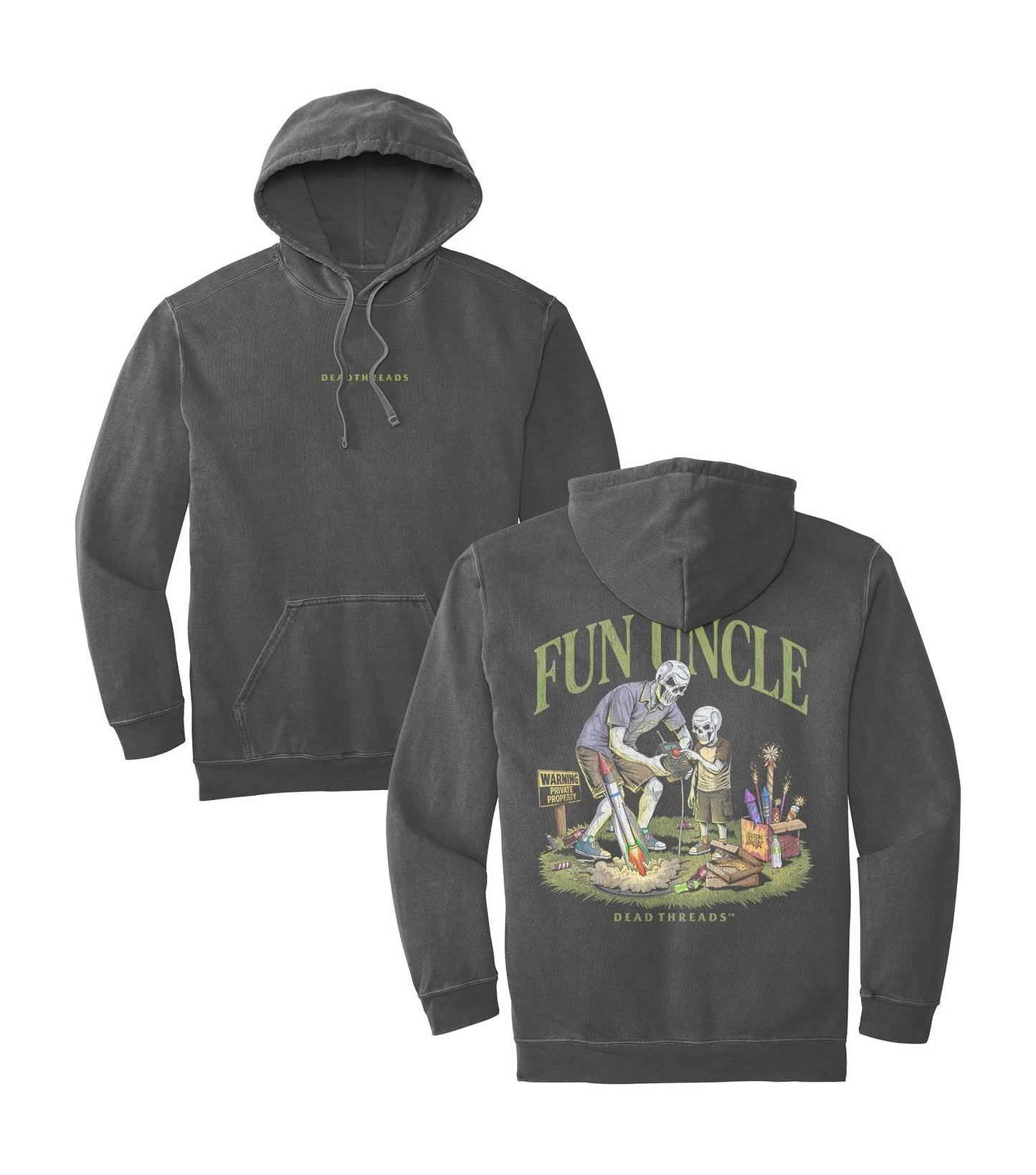FUN UNCLE (BOY) - “DT ESSENTIAL" HOODIE – Hoodie – Dead Threads Apparel