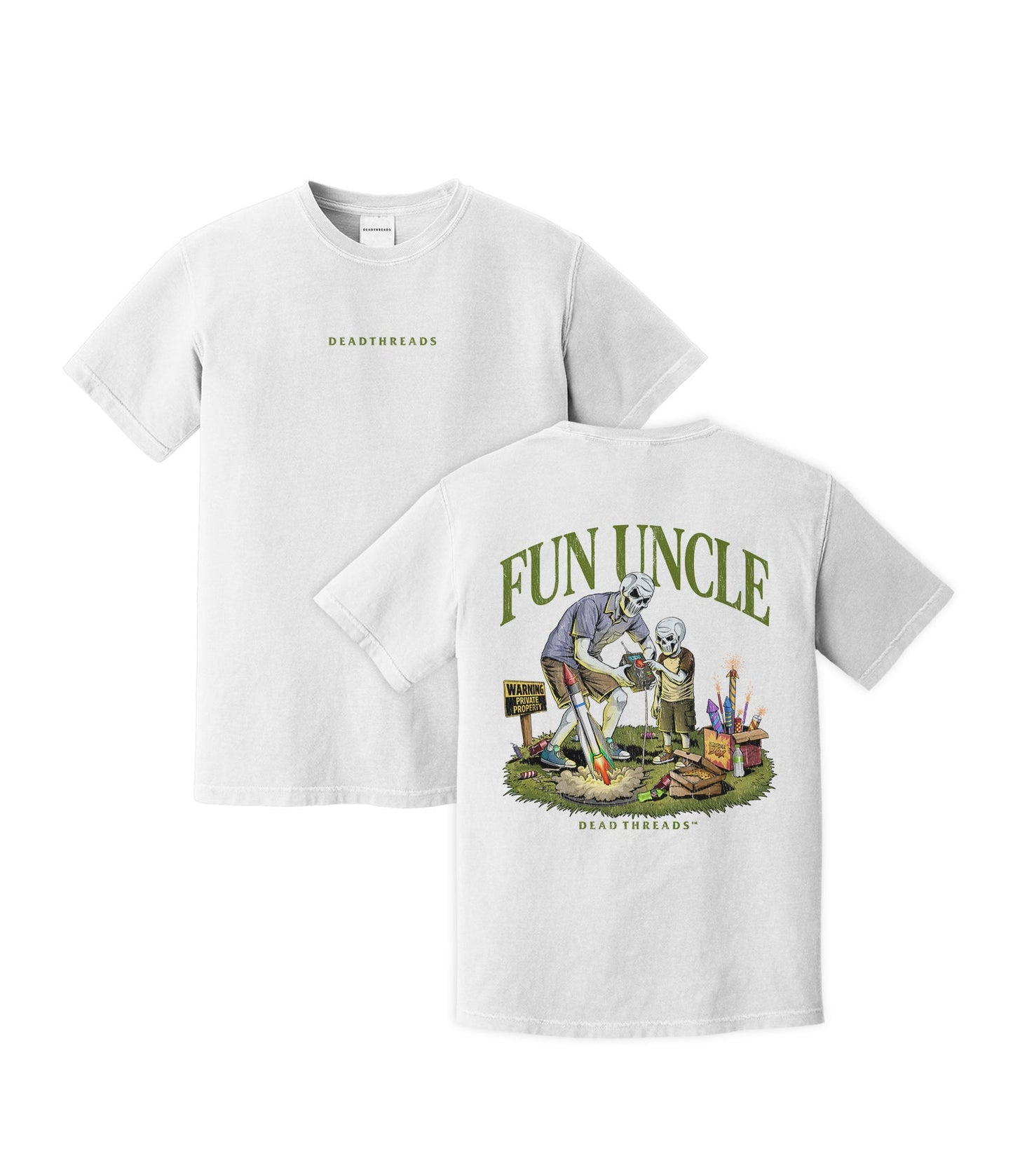 FUN UNCLE (BOY) - “DT ESSENTIAL" PREMIUM T-SHIRT – T-Shirt – Dead Threads Apparel