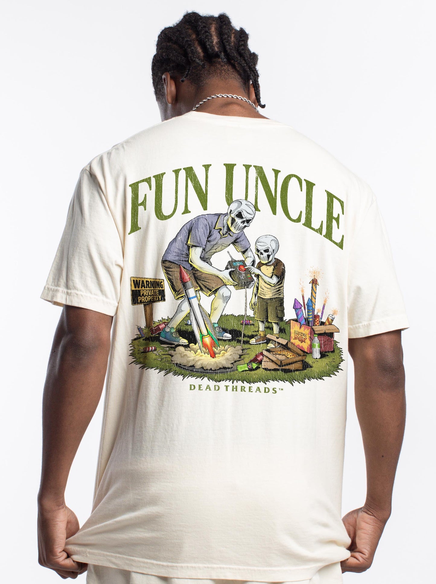 FUN UNCLE (BOY) - “DT ESSENTIAL" PREMIUM T-SHIRT – T-Shirt – Dead Threads Apparel