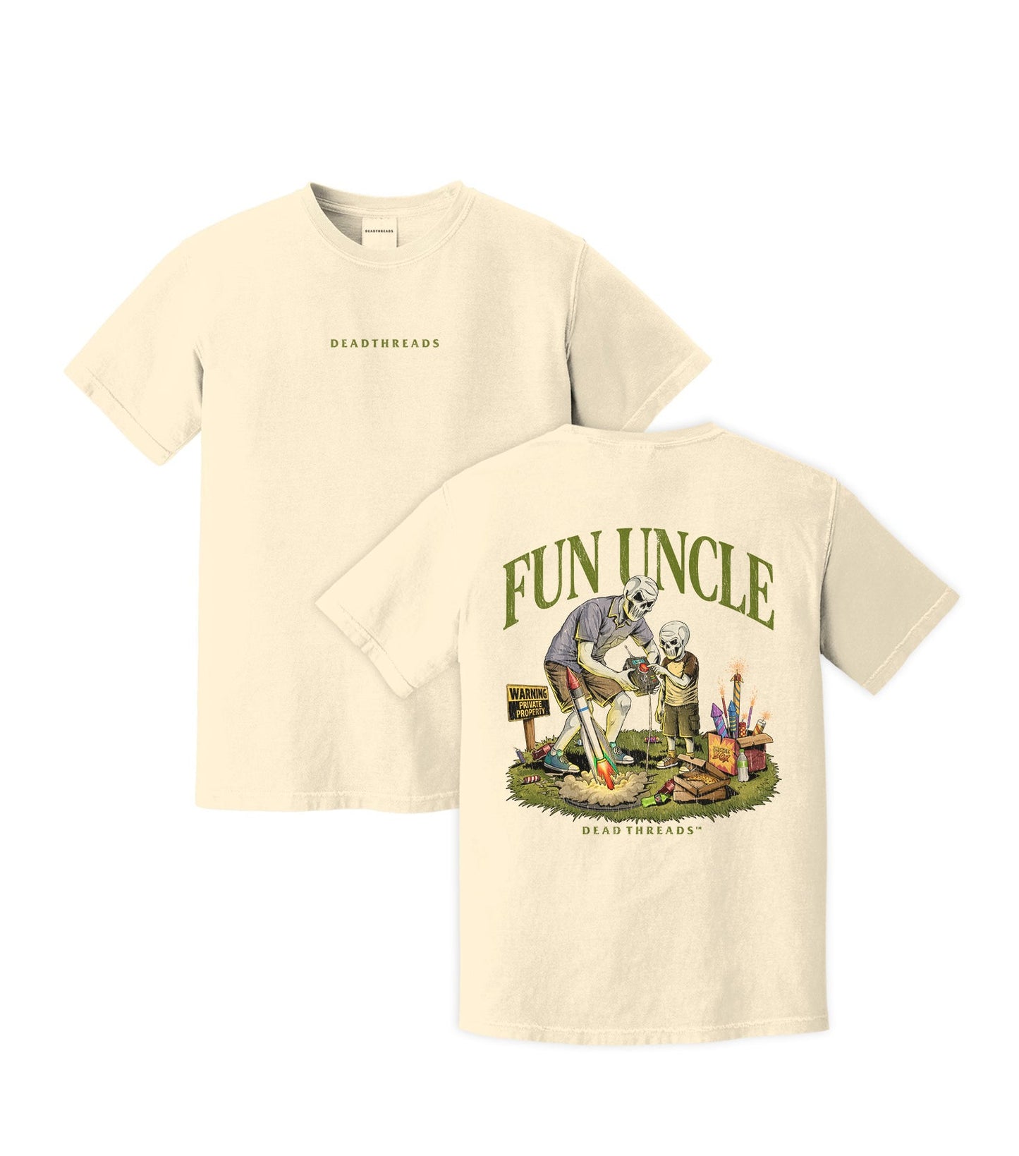 FUN UNCLE (BOY) - “DT ESSENTIAL" PREMIUM T-SHIRT – T-Shirt – Dead Threads Apparel