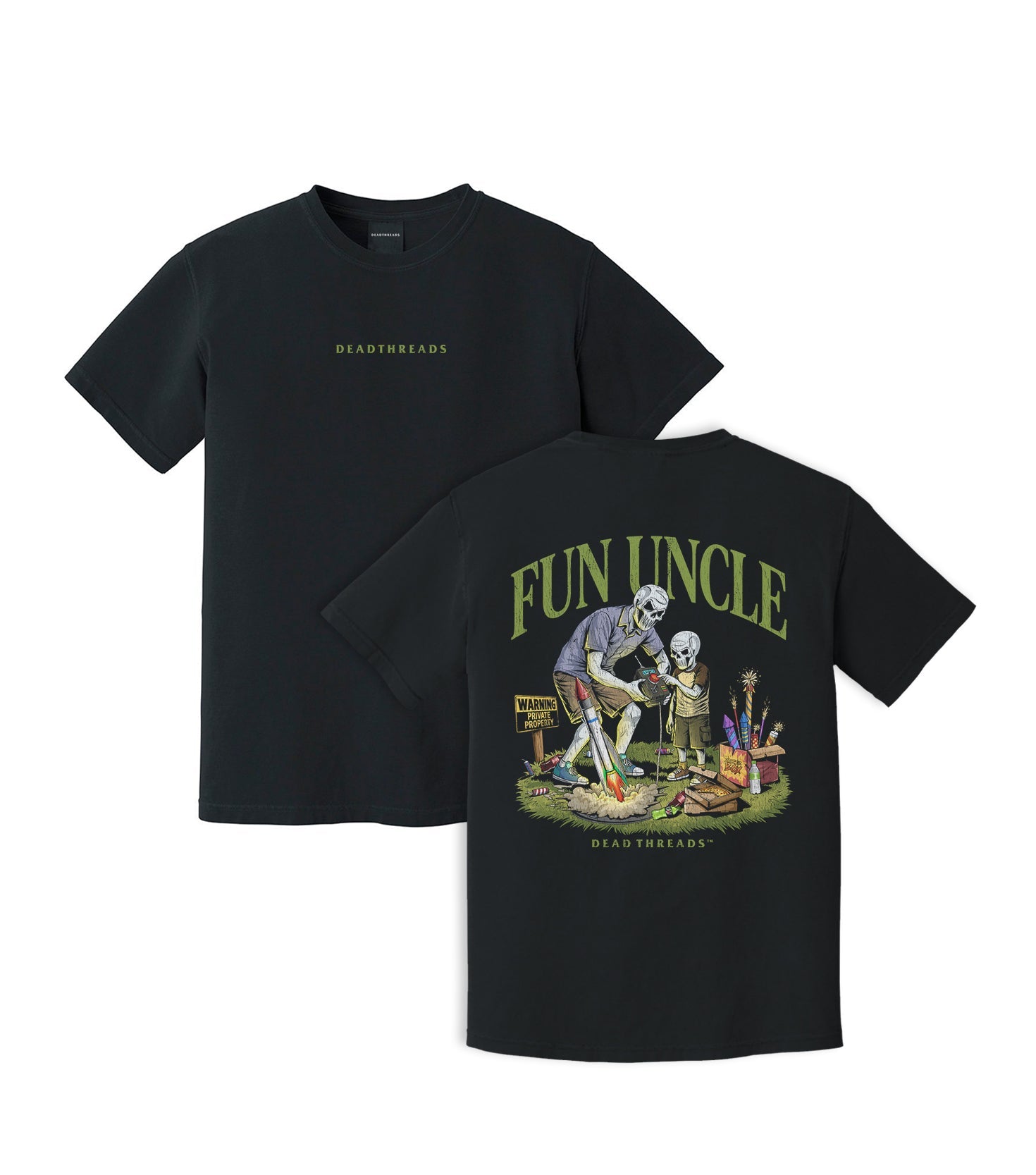 FUN UNCLE (BOY) - “DT ESSENTIAL" PREMIUM T-SHIRT – T-Shirt – Dead Threads Apparel