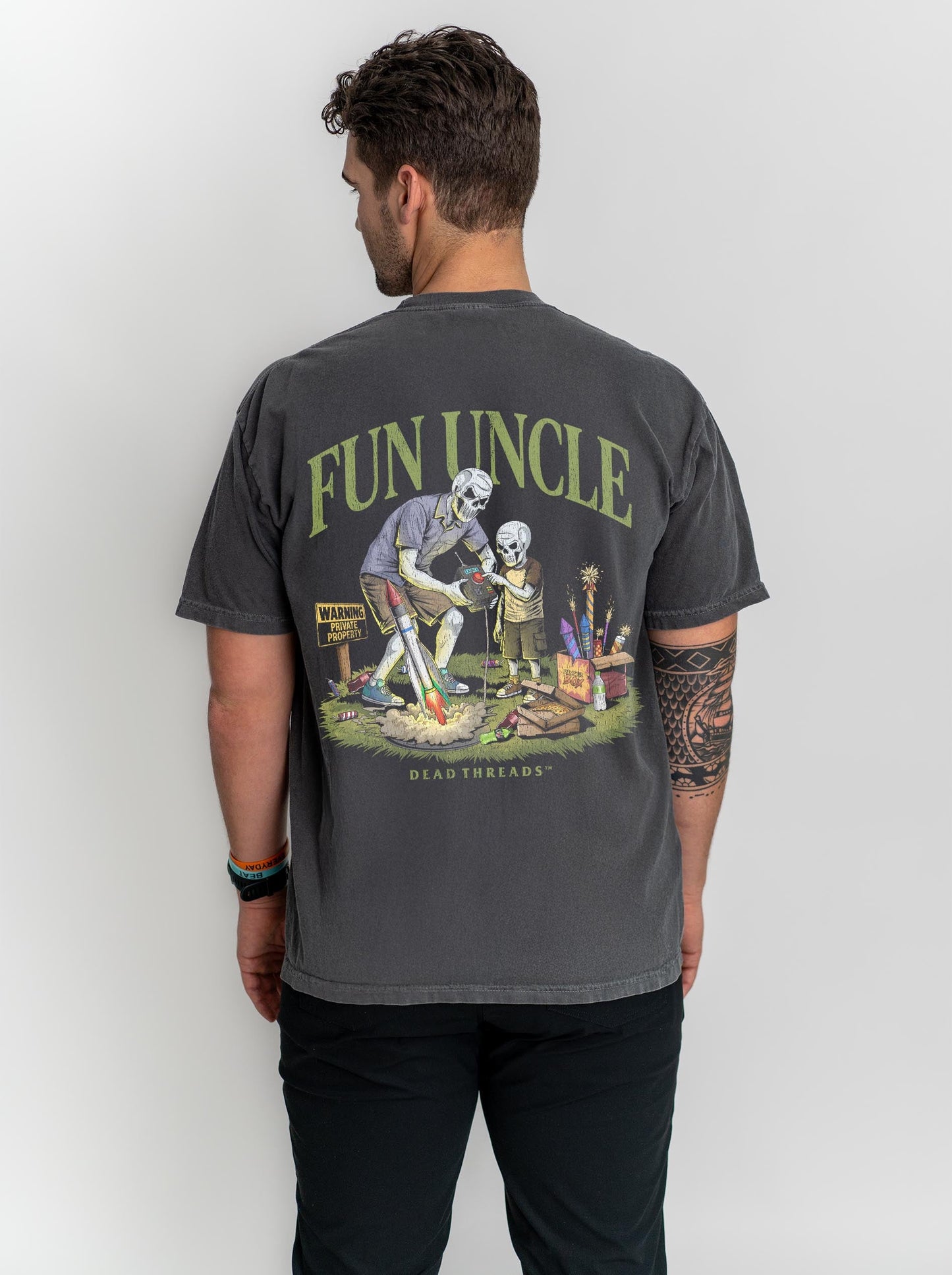 FUN UNCLE (BOY) - “DT ESSENTIAL" PREMIUM T-SHIRT – T-Shirt – Dead Threads Apparel