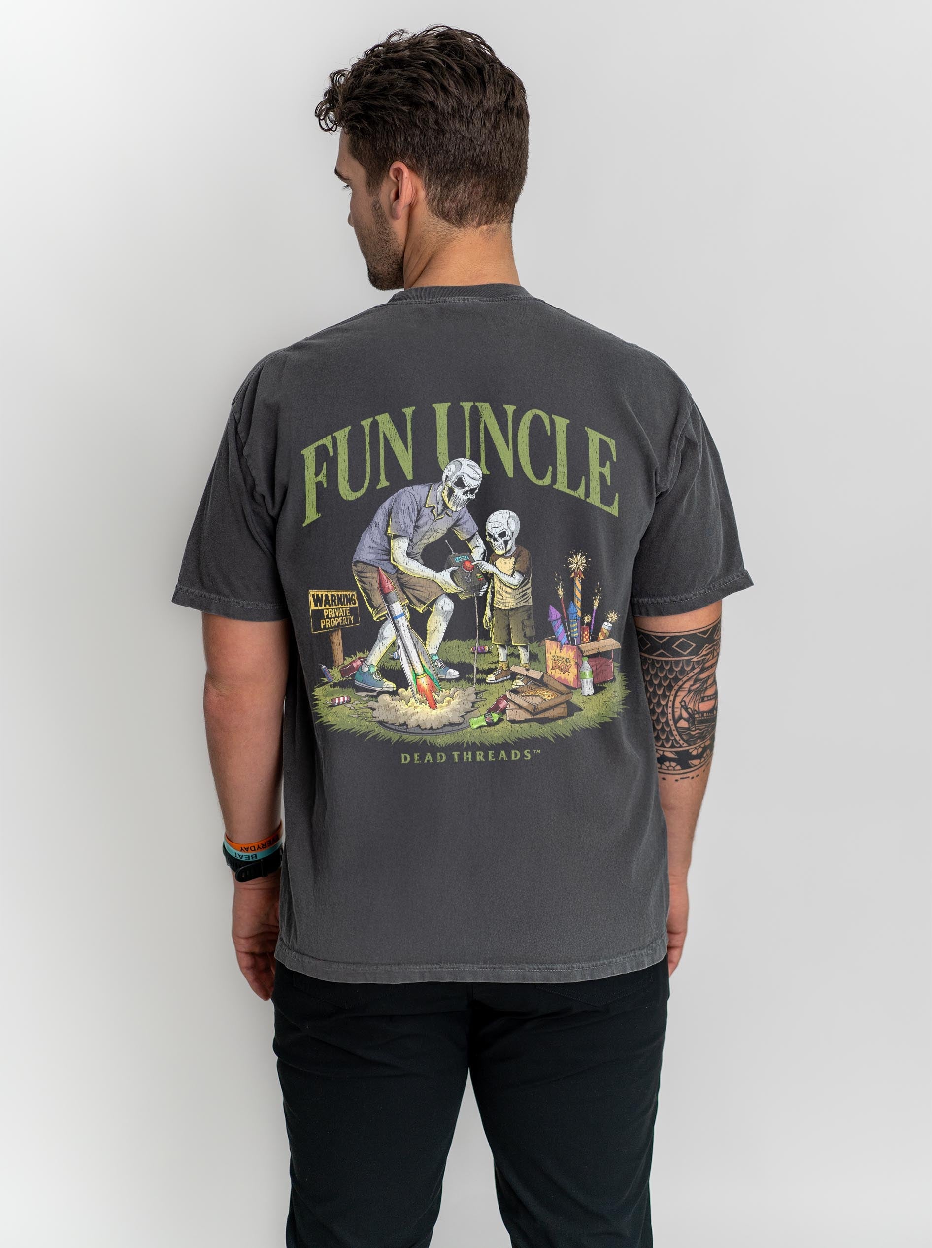 FUN UNCLE (BOY) - “DT ESSENTIAL" PREMIUM T-SHIRT – T-Shirt – Dead Threads Apparel
