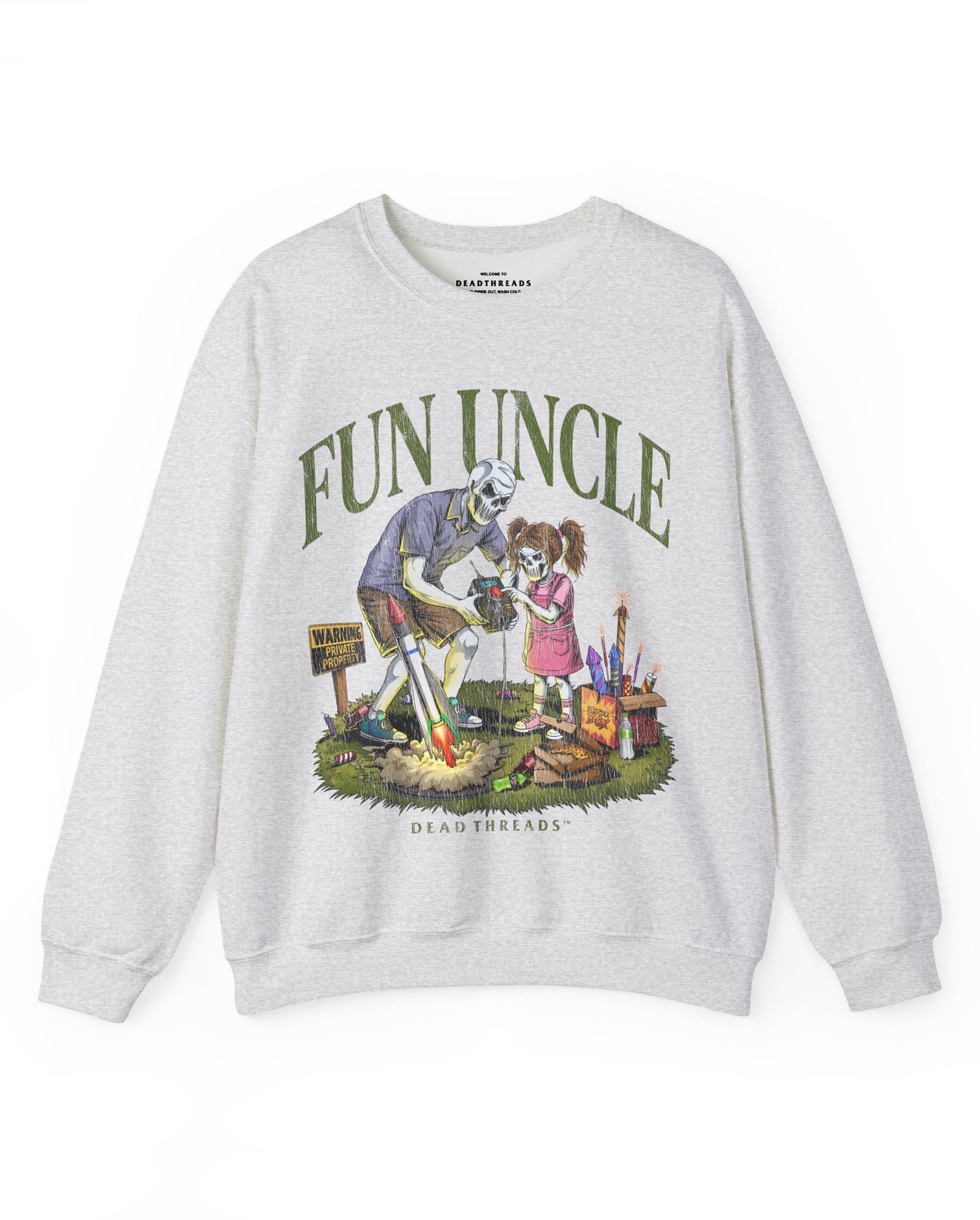 FUN UNCLE (GIRL) - CREWNECK SWEATSHIRT – Sweatshirt – Dead Threads Apparel