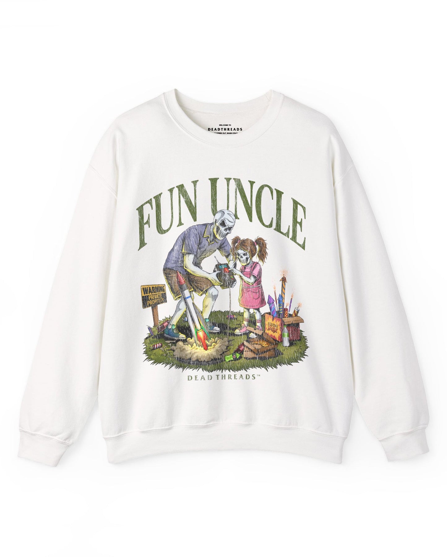 FUN UNCLE (GIRL) - CREWNECK SWEATSHIRT – Sweatshirt – Dead Threads Apparel