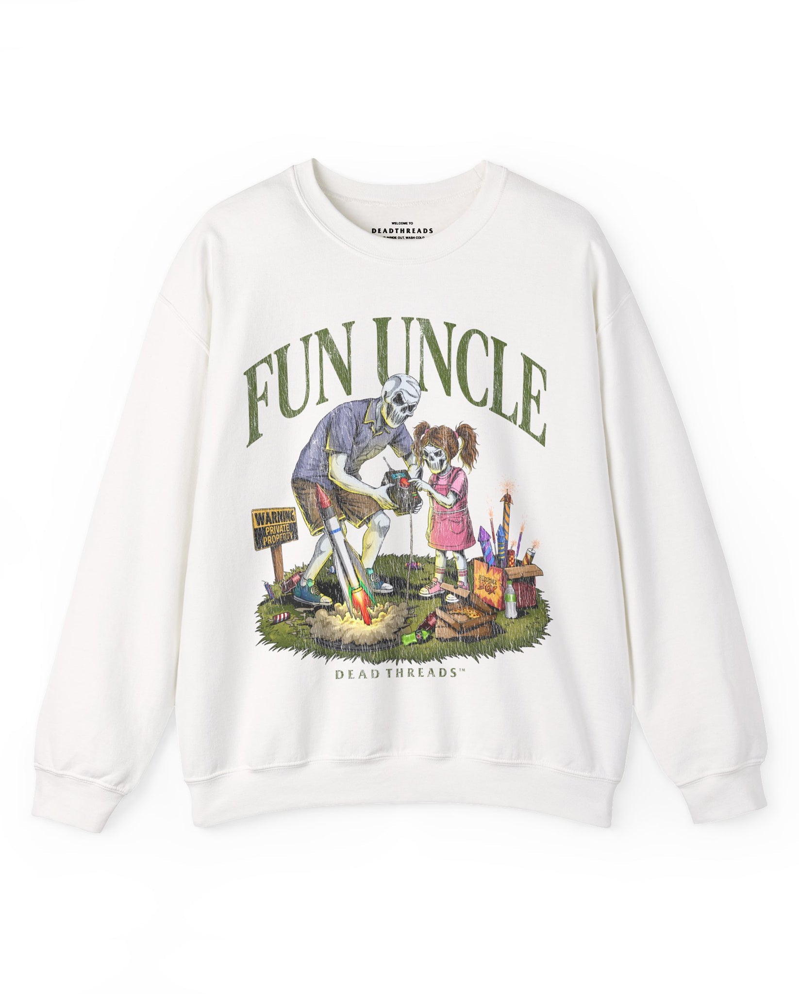 FUN UNCLE (GIRL) - CREWNECK SWEATSHIRT – Sweatshirt – Dead Threads Apparel