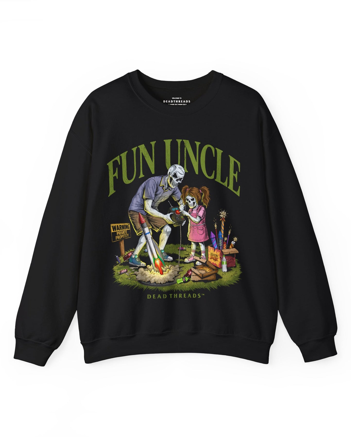 FUN UNCLE (GIRL) - CREWNECK SWEATSHIRT – Sweatshirt – Dead Threads Apparel