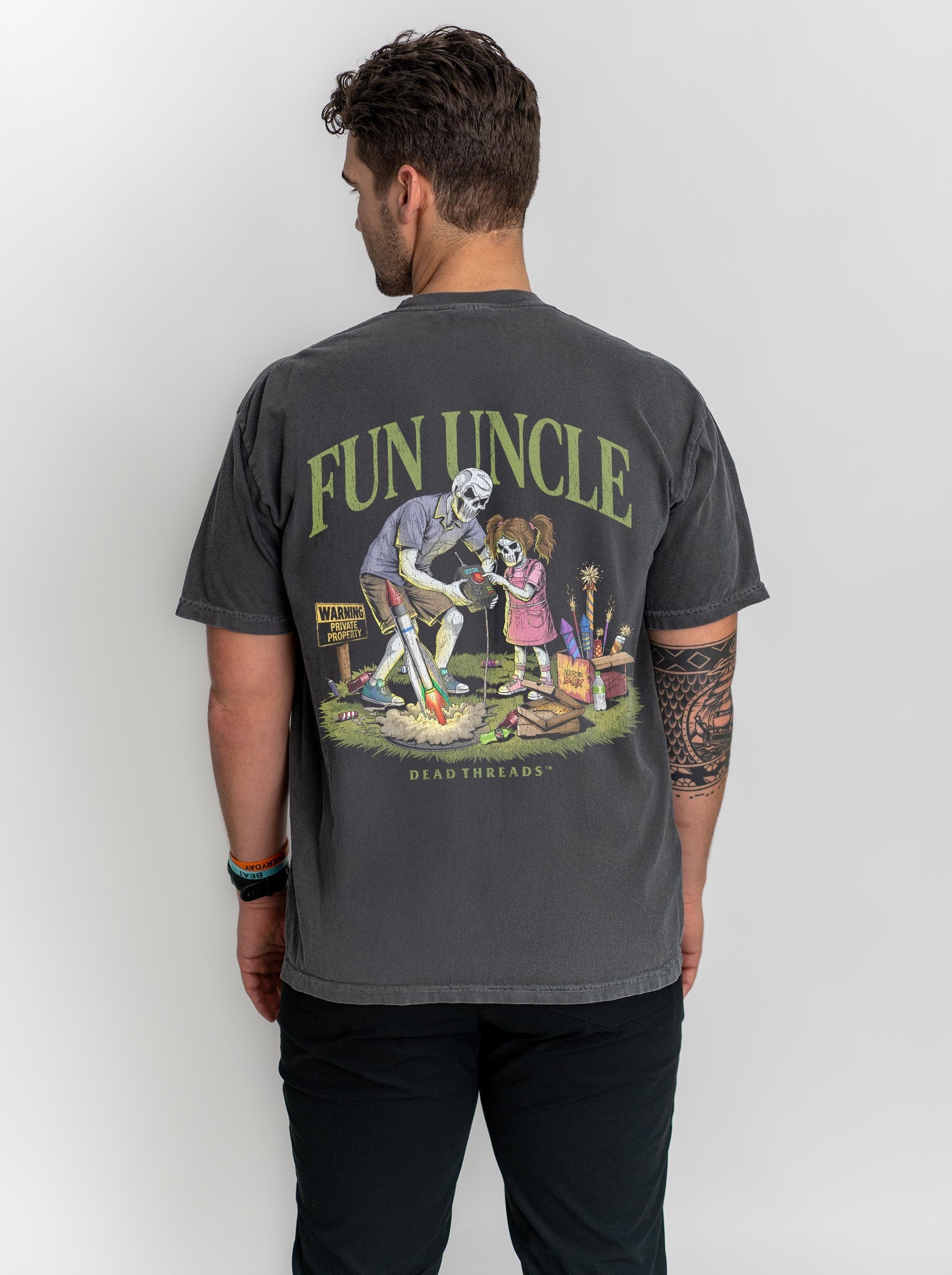 FUN UNCLE (GIRL) - “DT ESSENTIAL" PREMIUM T-SHIRT – T-Shirt – Dead Threads Apparel