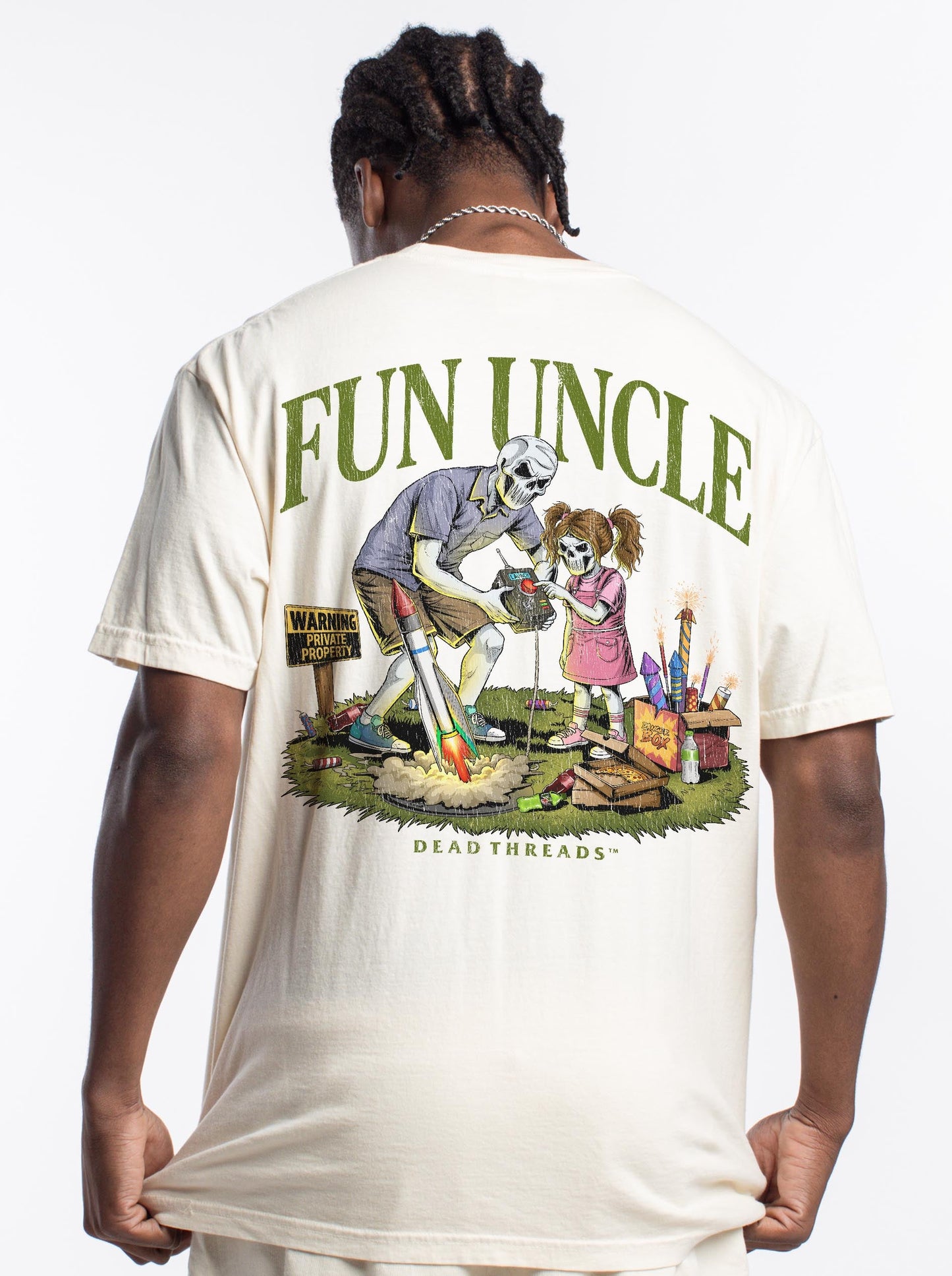 FUN UNCLE (GIRL) - “DT ESSENTIAL" PREMIUM T-SHIRT – T-Shirt – Dead Threads Apparel