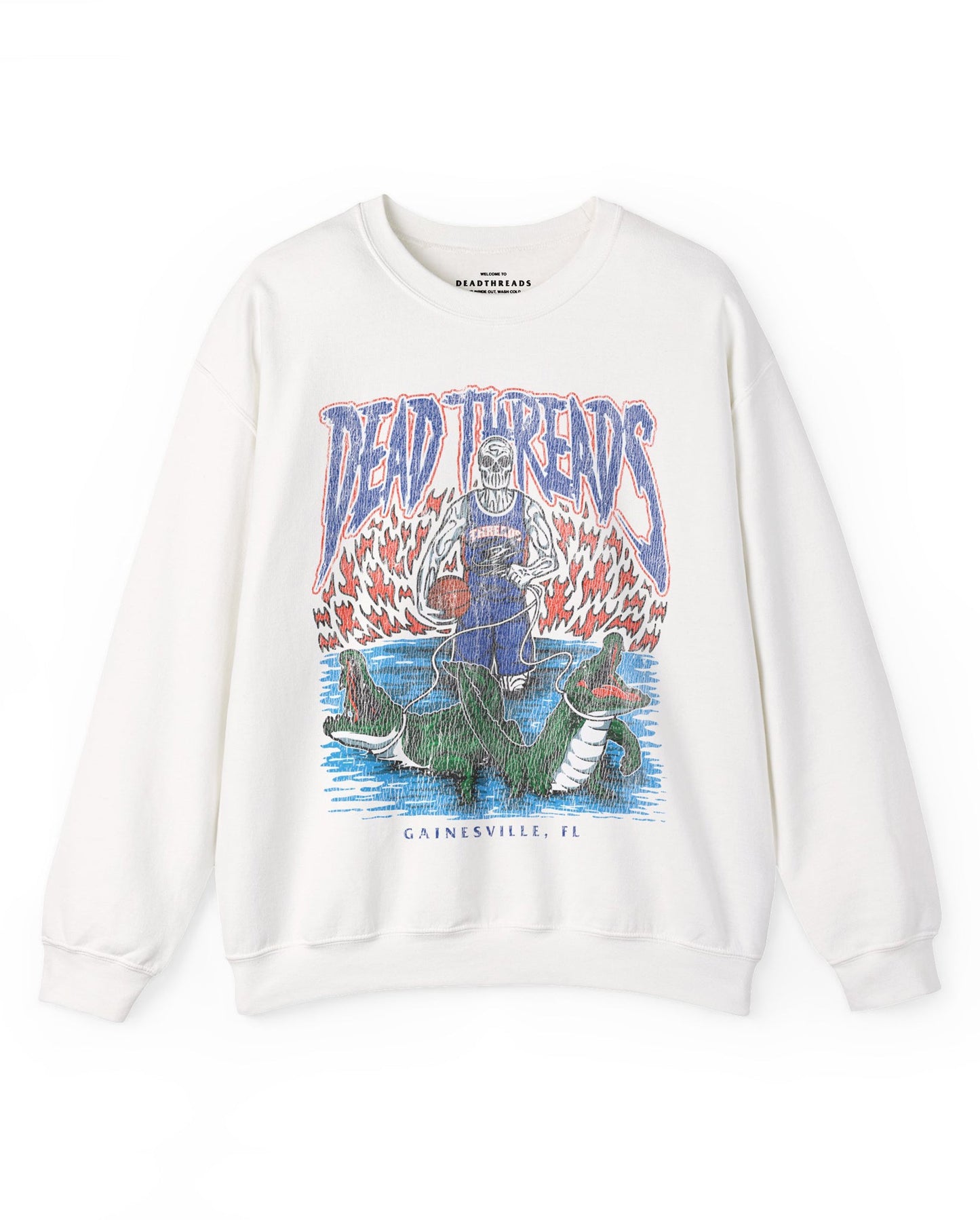 GAINESVILLE BASKETBALL - CREWNECK SWEATSHIRT – Sweatshirt – Dead Threads Apparel
