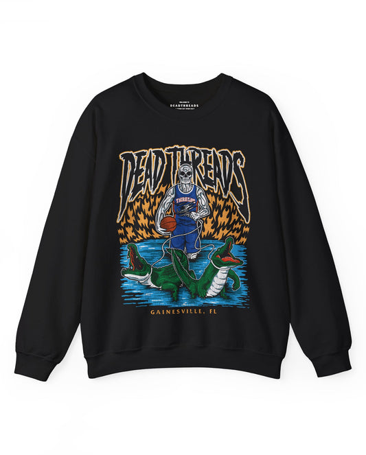 GAINESVILLE BASKETBALL - CREWNECK SWEATSHIRT – Sweatshirt – Dead Threads Apparel