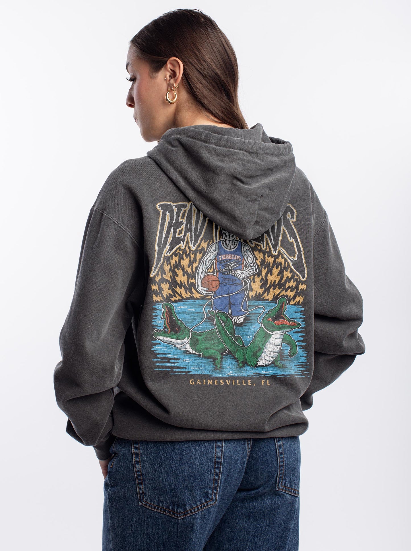 GAINESVILLE BASKETBALL - HOODIE – Hoodie – Dead Threads Apparel