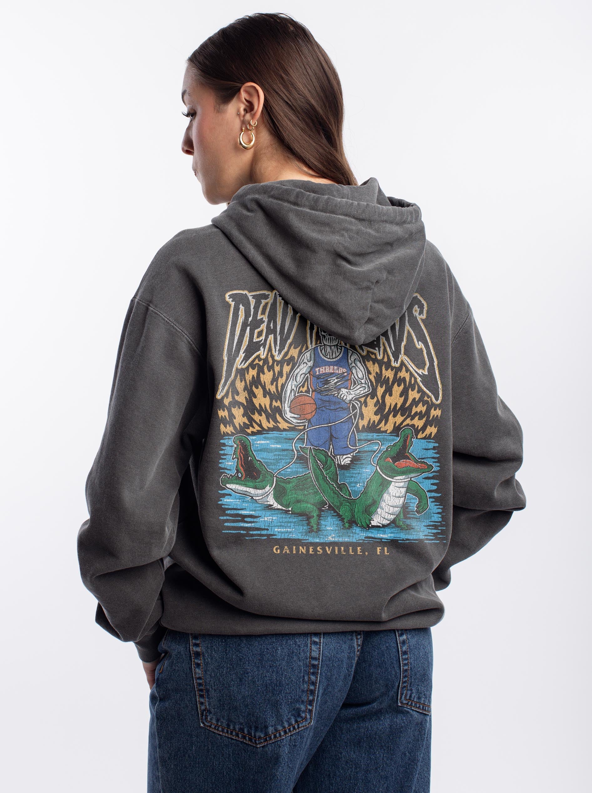 GAINESVILLE BASKETBALL - HOODIE – Hoodie – Dead Threads Apparel