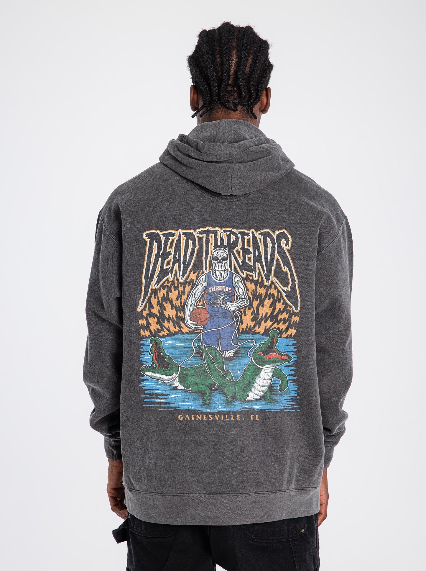 GAINESVILLE BASKETBALL - HOODIE – Hoodie – Dead Threads Apparel