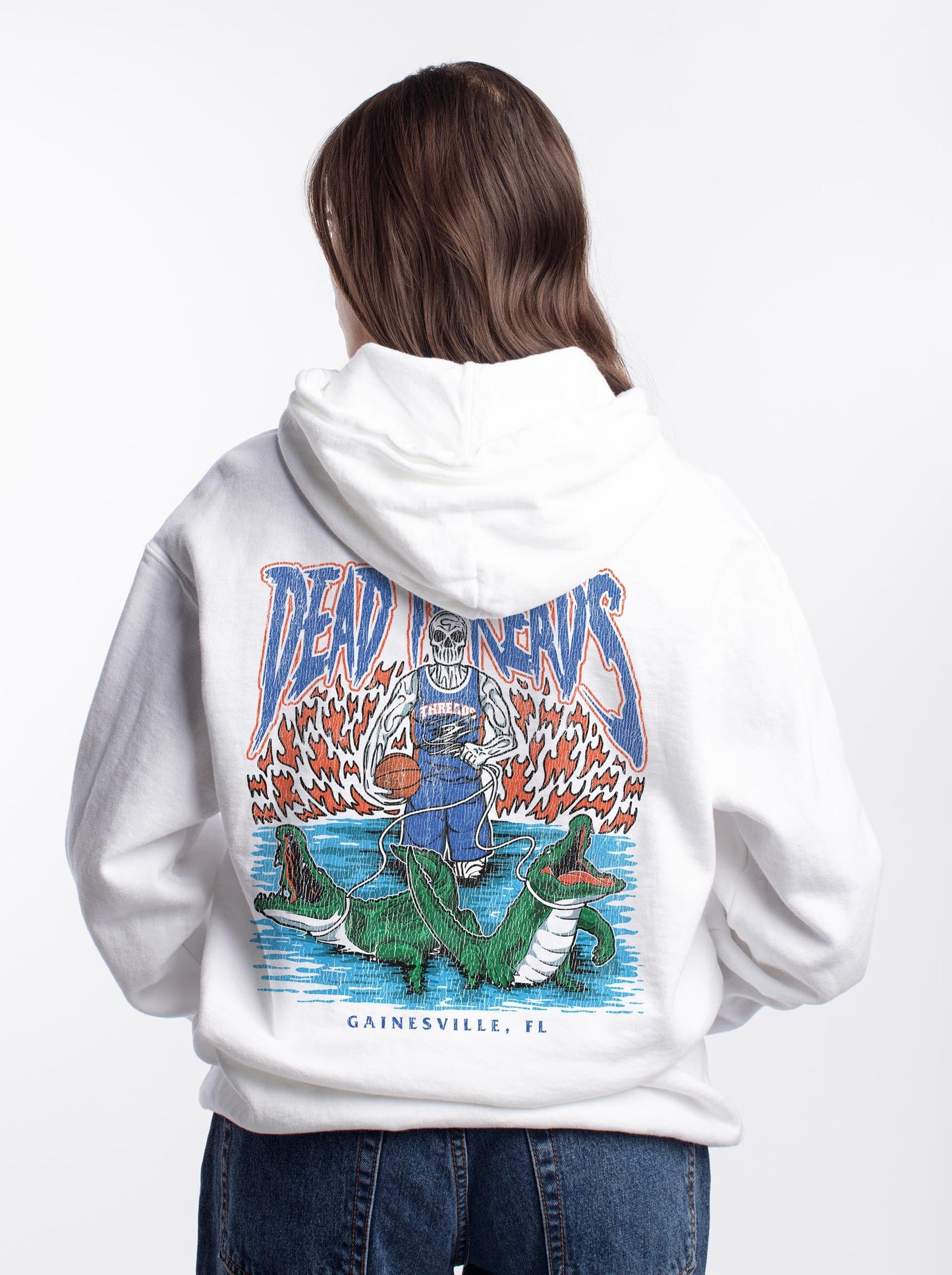 GAINESVILLE BASKETBALL - HOODIE – Hoodie – Dead Threads Apparel