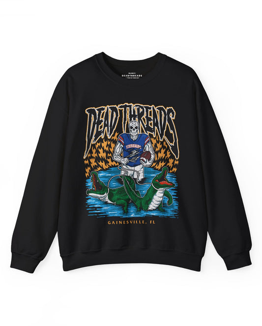 GAINESVILLE FOOTBALL - CREWNECK SWEATSHIRT – Sweatshirt – Dead Threads Apparel