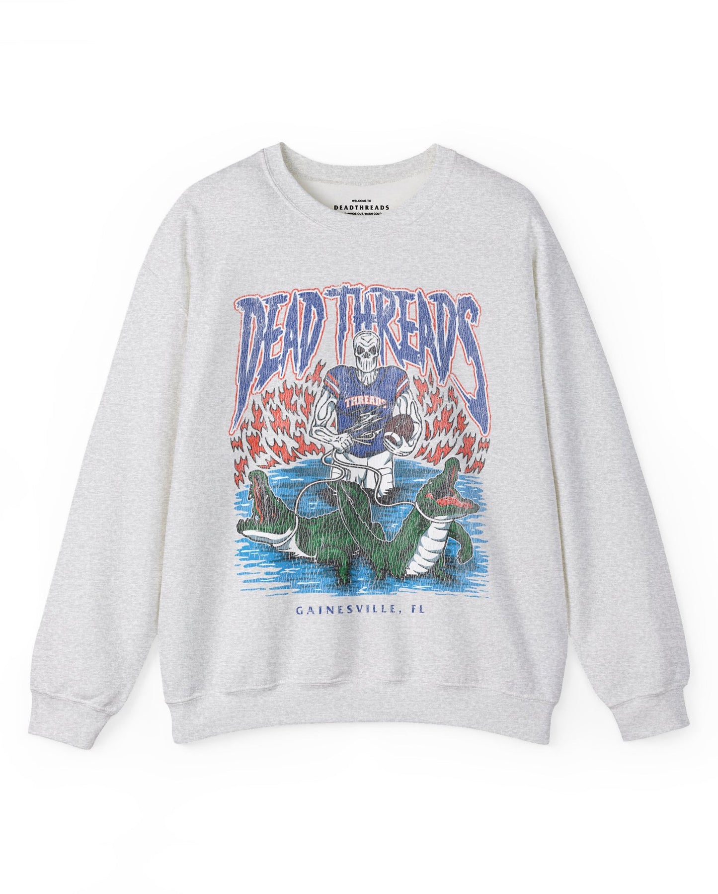 GAINESVILLE FOOTBALL - CREWNECK SWEATSHIRT – Sweatshirt – Dead Threads Apparel