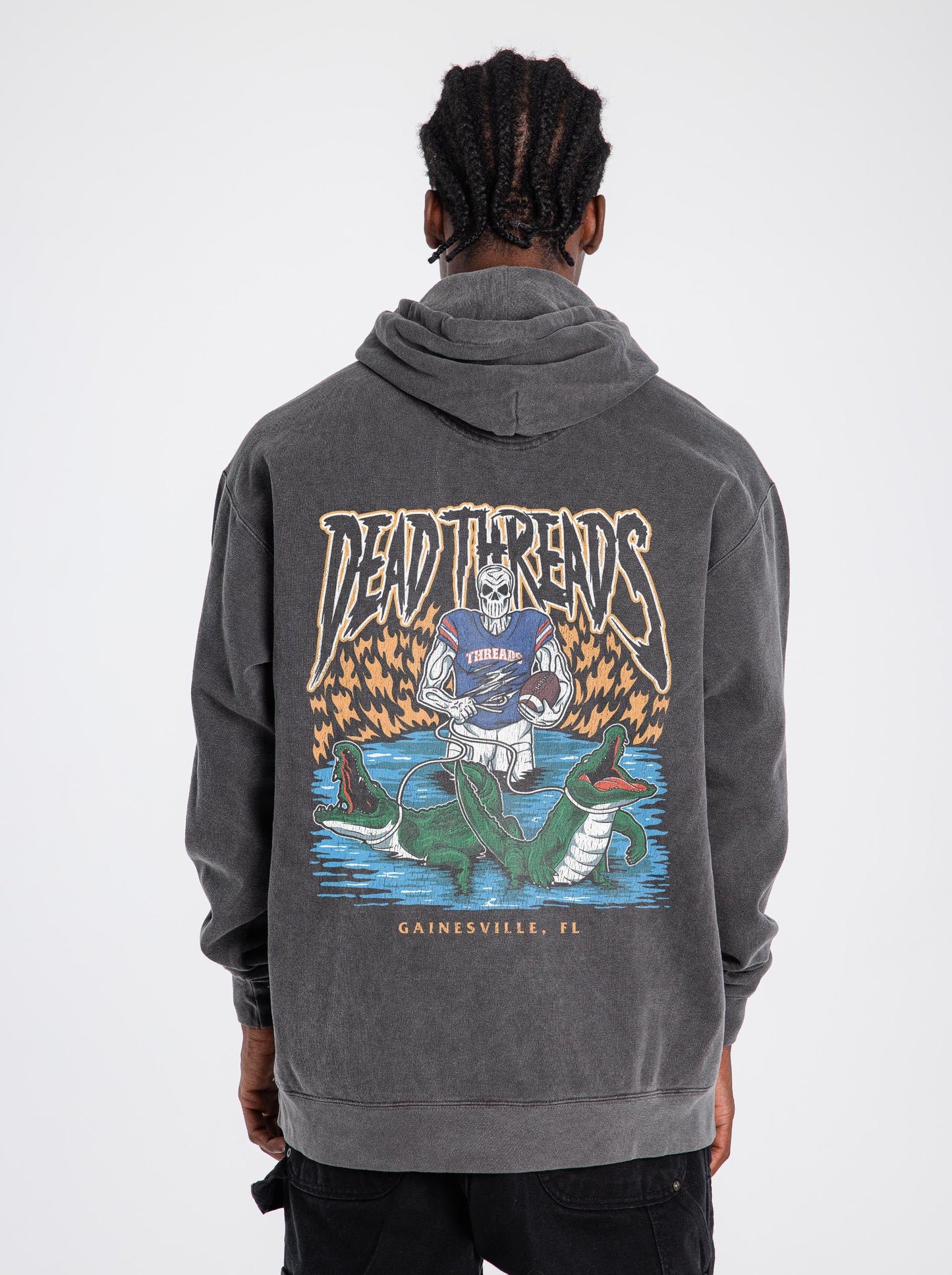 GAINESVILLE FOOTBALL - HOODIE – Hoodie – Dead Threads Apparel